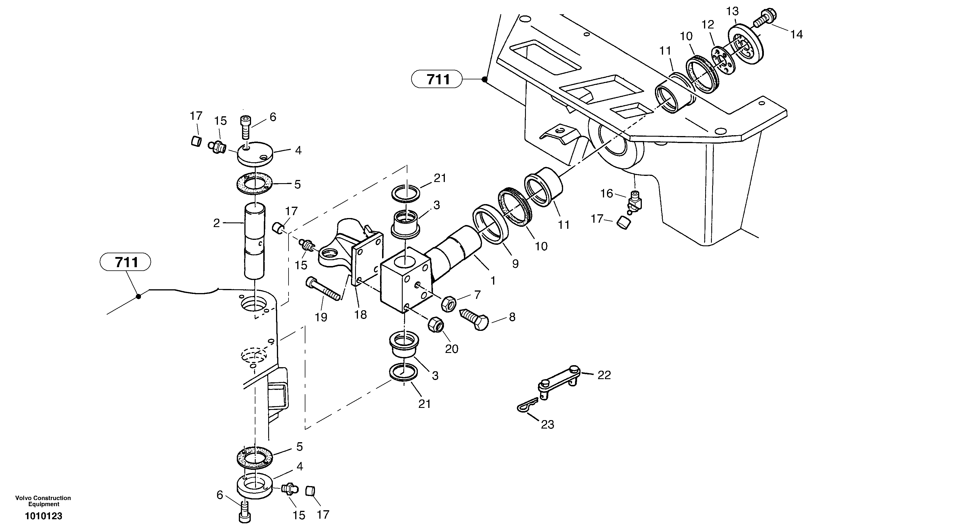 Articulation point — volvo parts diagram