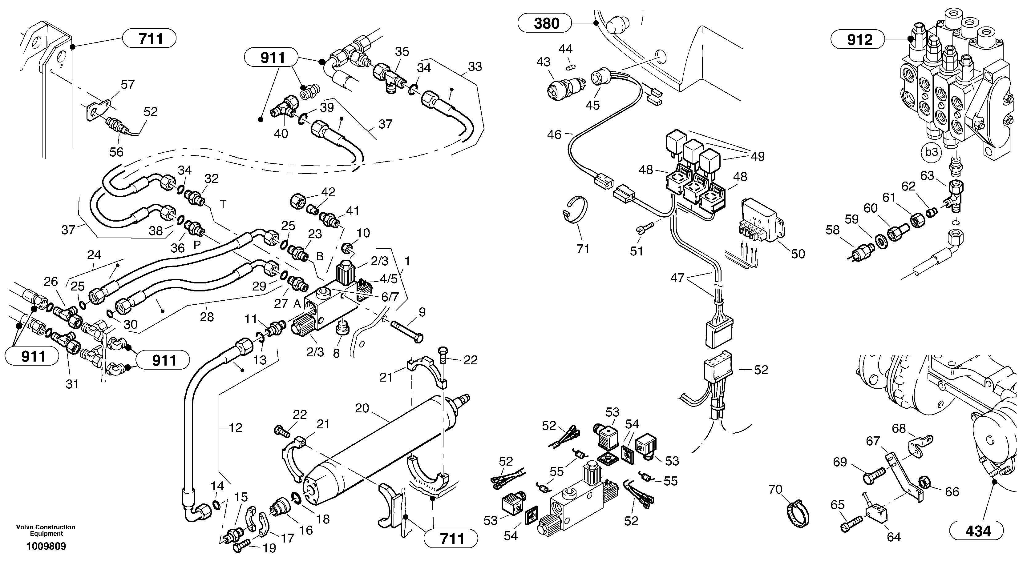 Boom suspension system (BSS) — volvo parts diagram