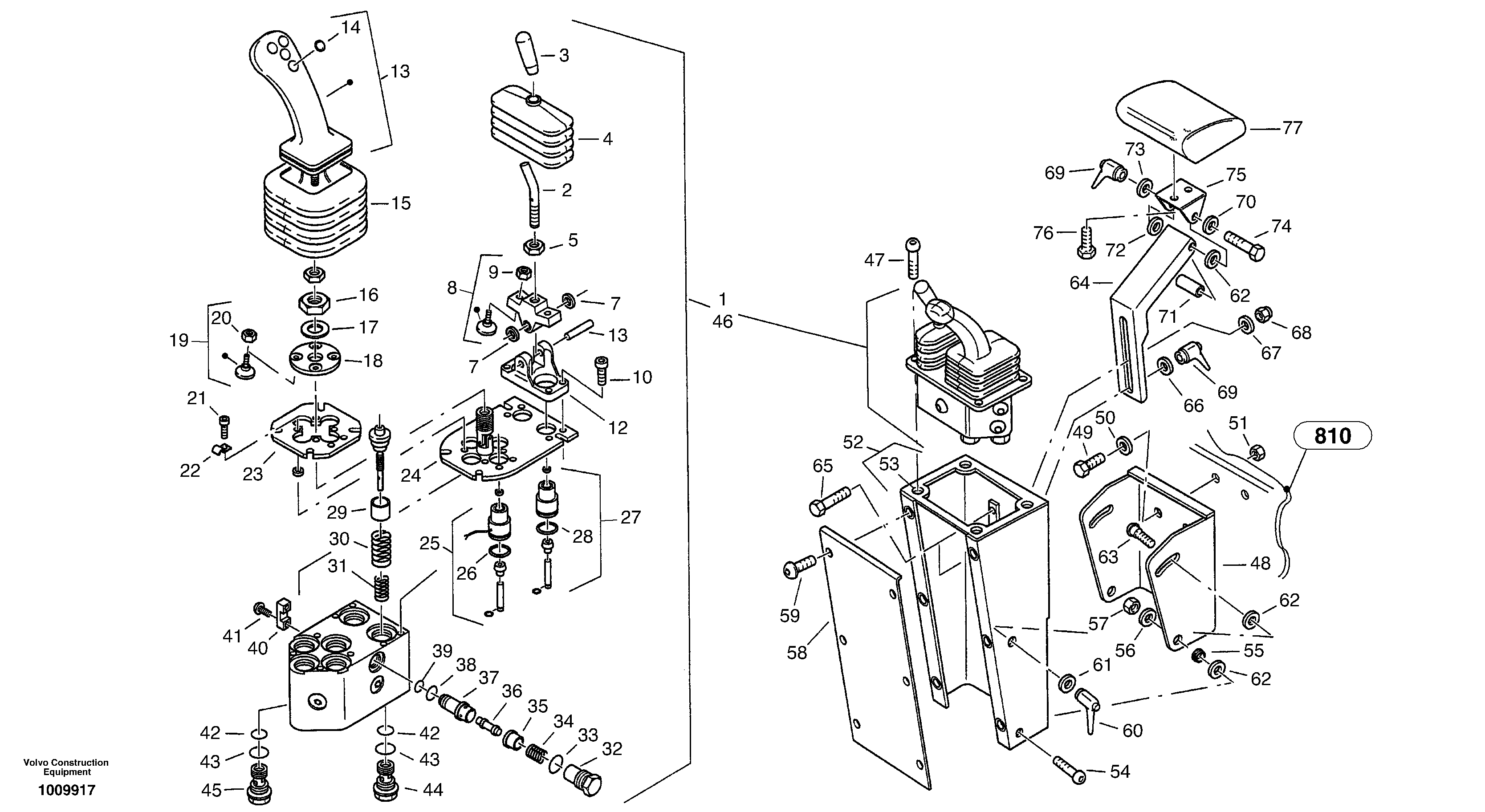 Servo control valve — volvo parts diagram