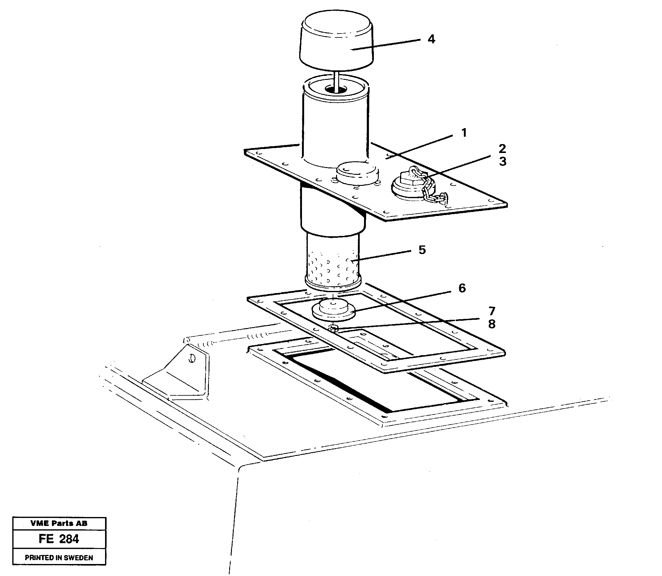 Cover — volvo parts diagram