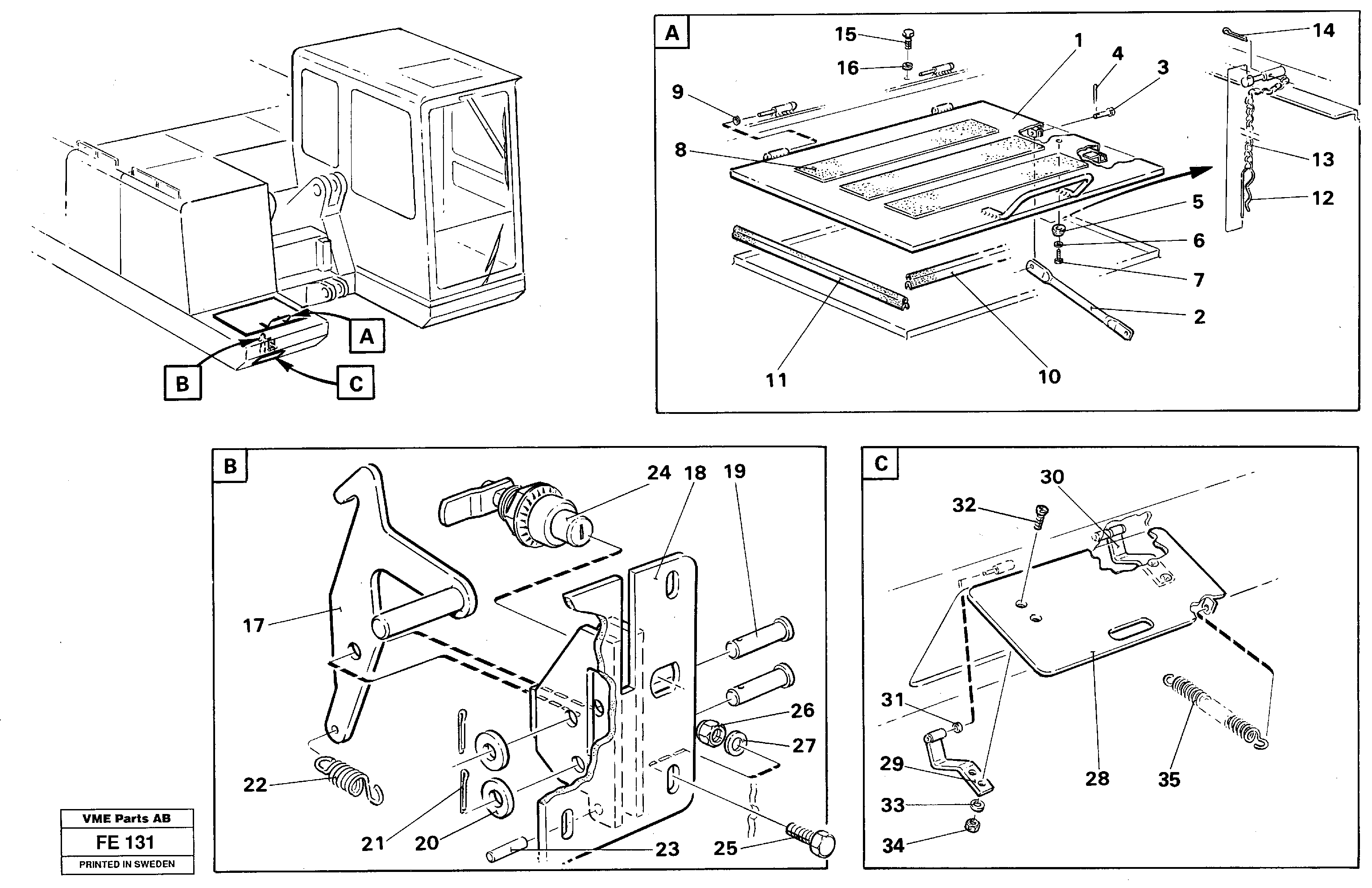 Battery disconnector — volvo parts diagram