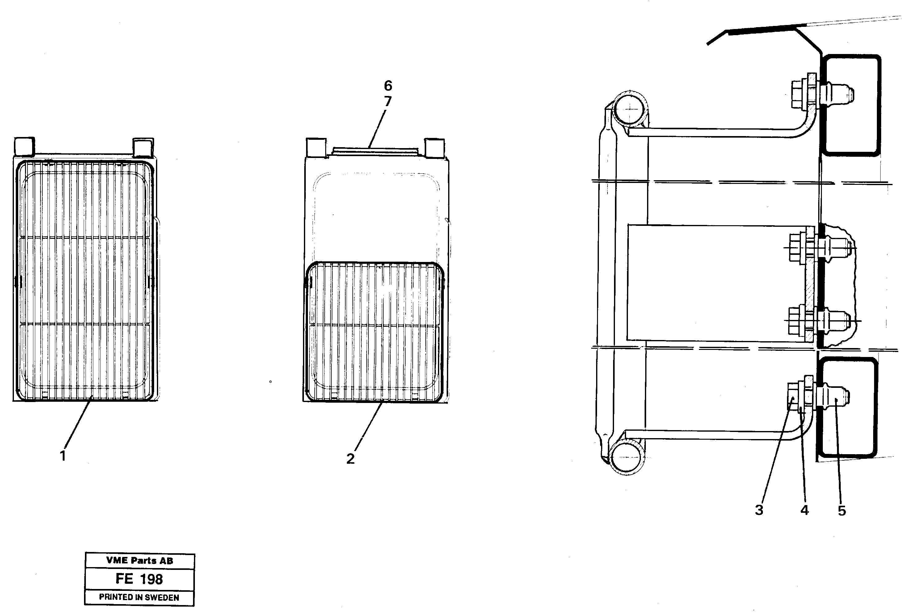 Windscreen protection  14246974, 14247182, 14253611 — volvo parts diagram