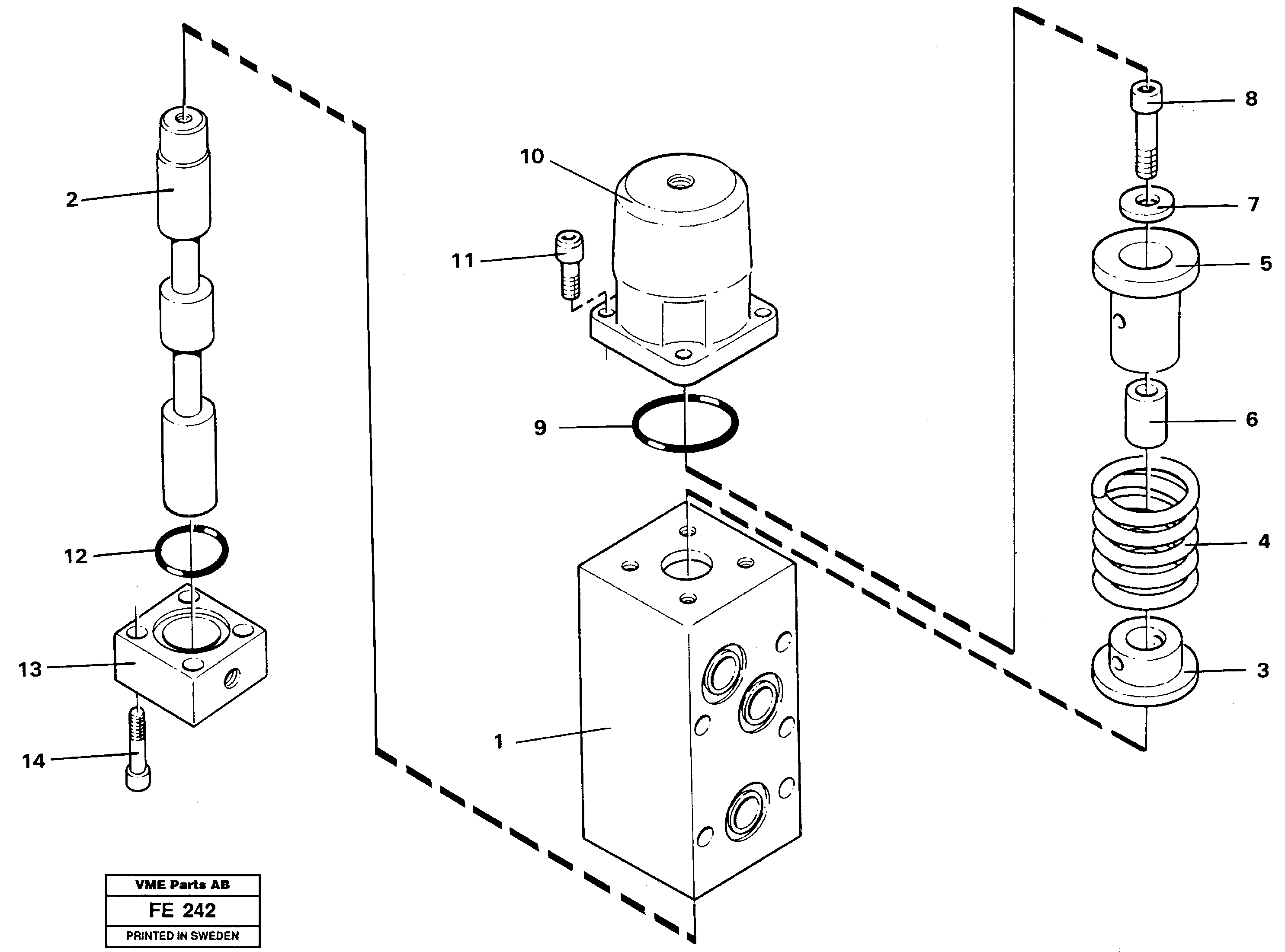 Float position valve — volvo parts diagram