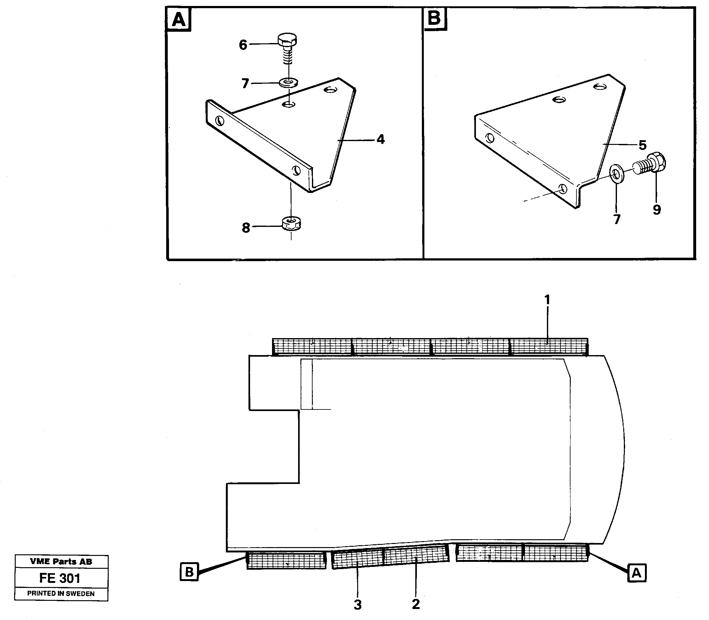 Cat-walk  14248127 — volvo parts diagram