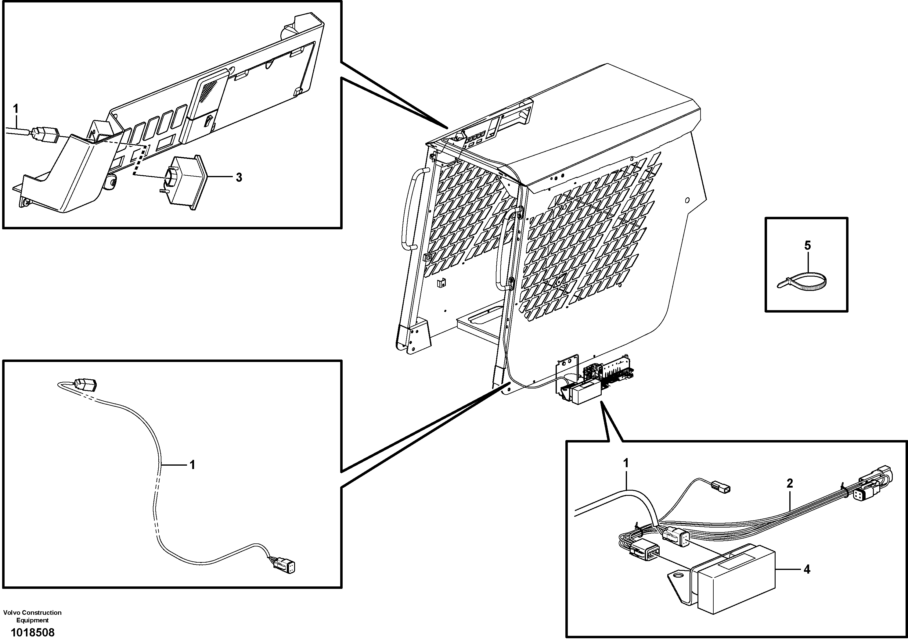 Antitheft system 11840355 — volvo parts diagram