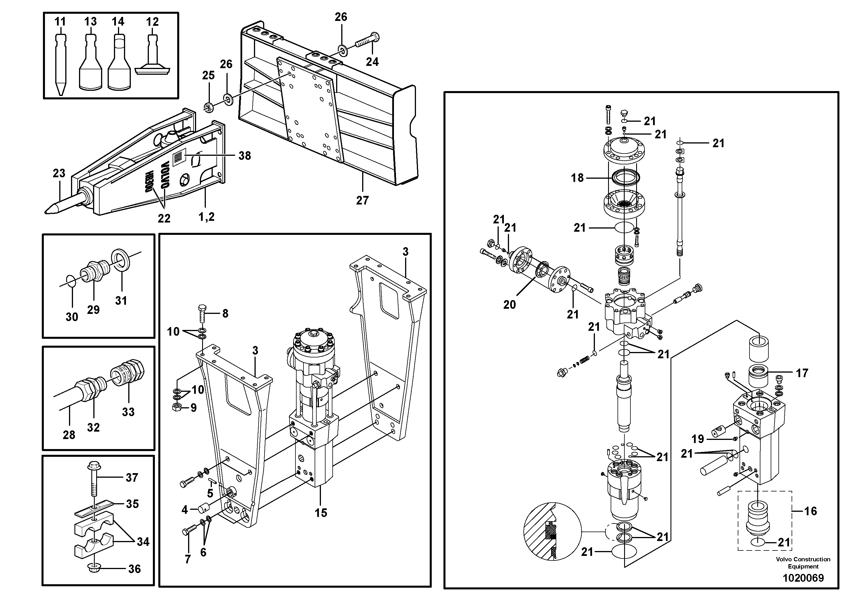 Hammer 11840213 — volvo parts diagram