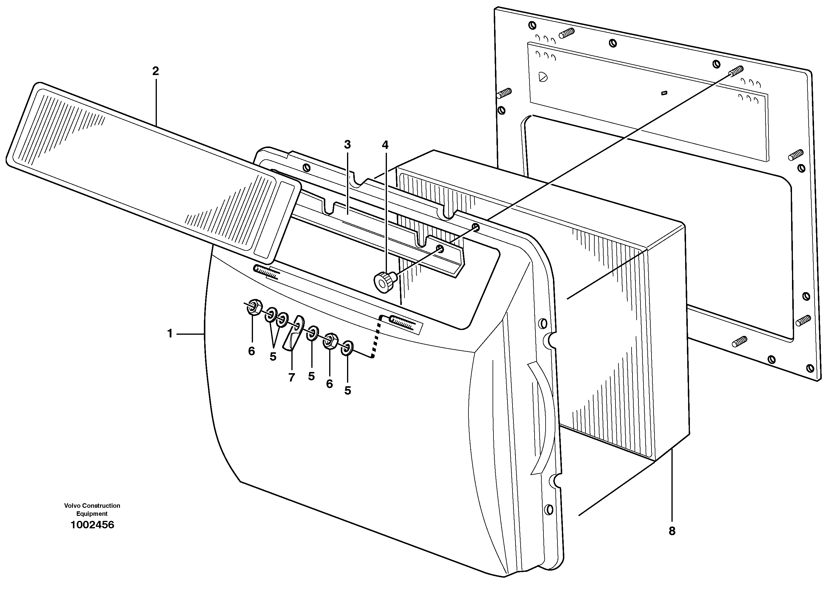 Air filter — volvo parts diagram