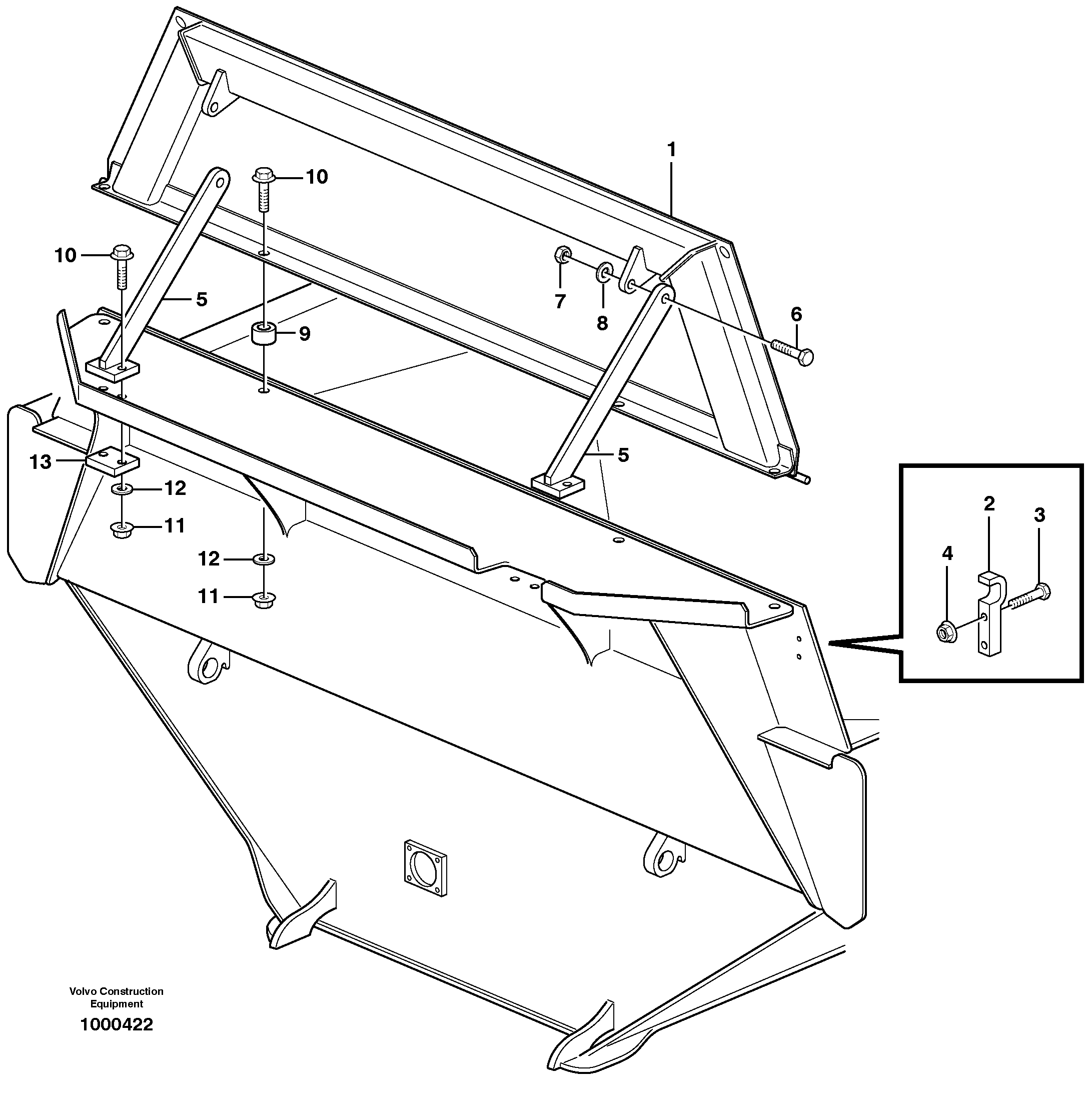 Extra front spillguard.  93342 — volvo parts diagram