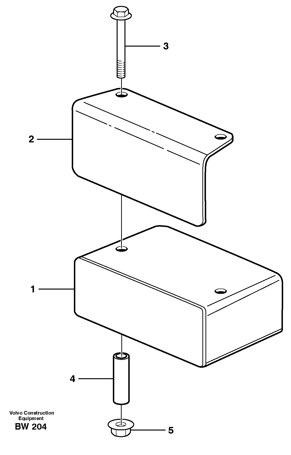 Back-up warning unit  81083, 93350 — volvo parts diagram
