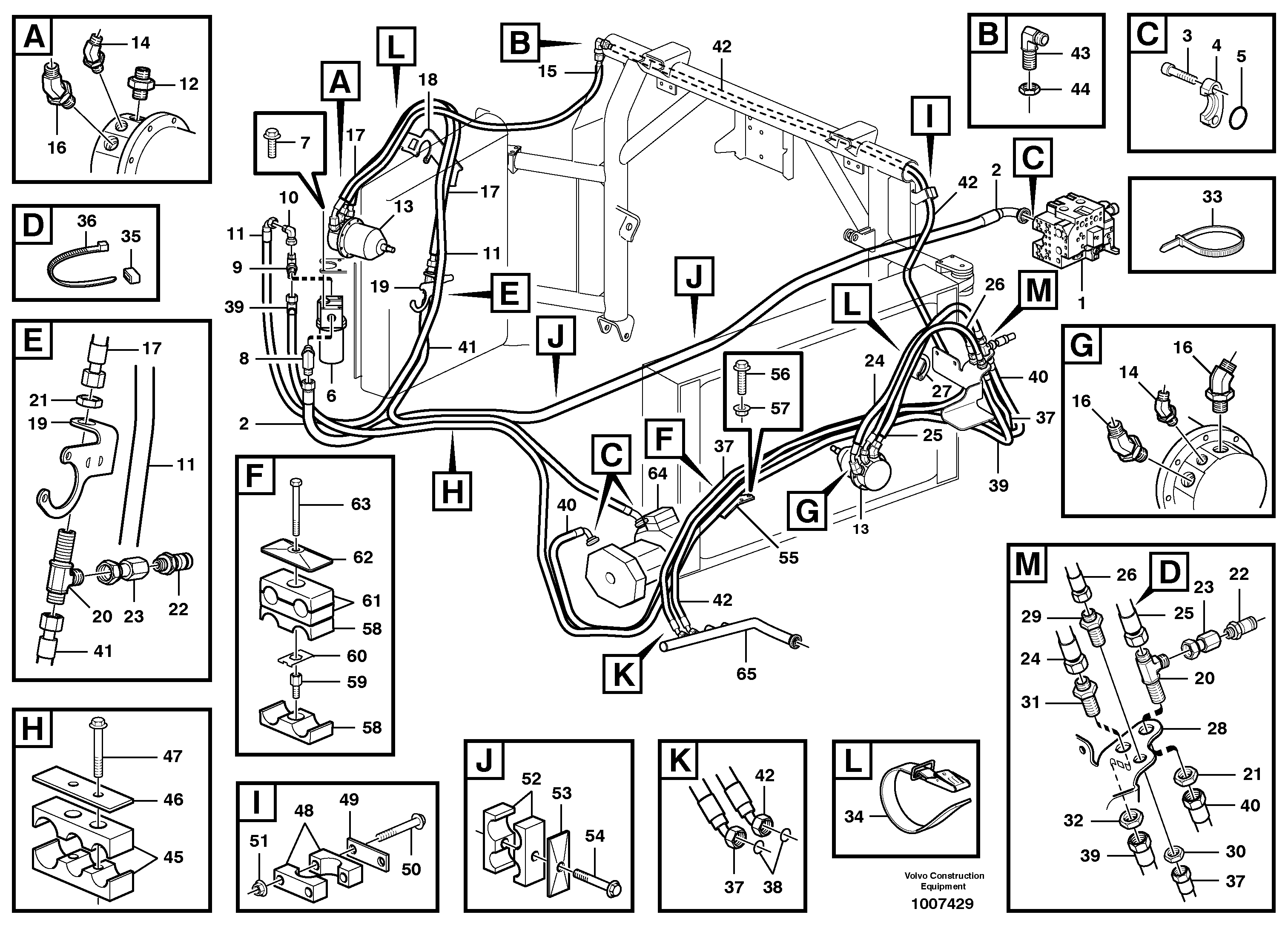 Fan drive  SER NO 10369 -, SER NO 60091 - USA — volvo parts diagram