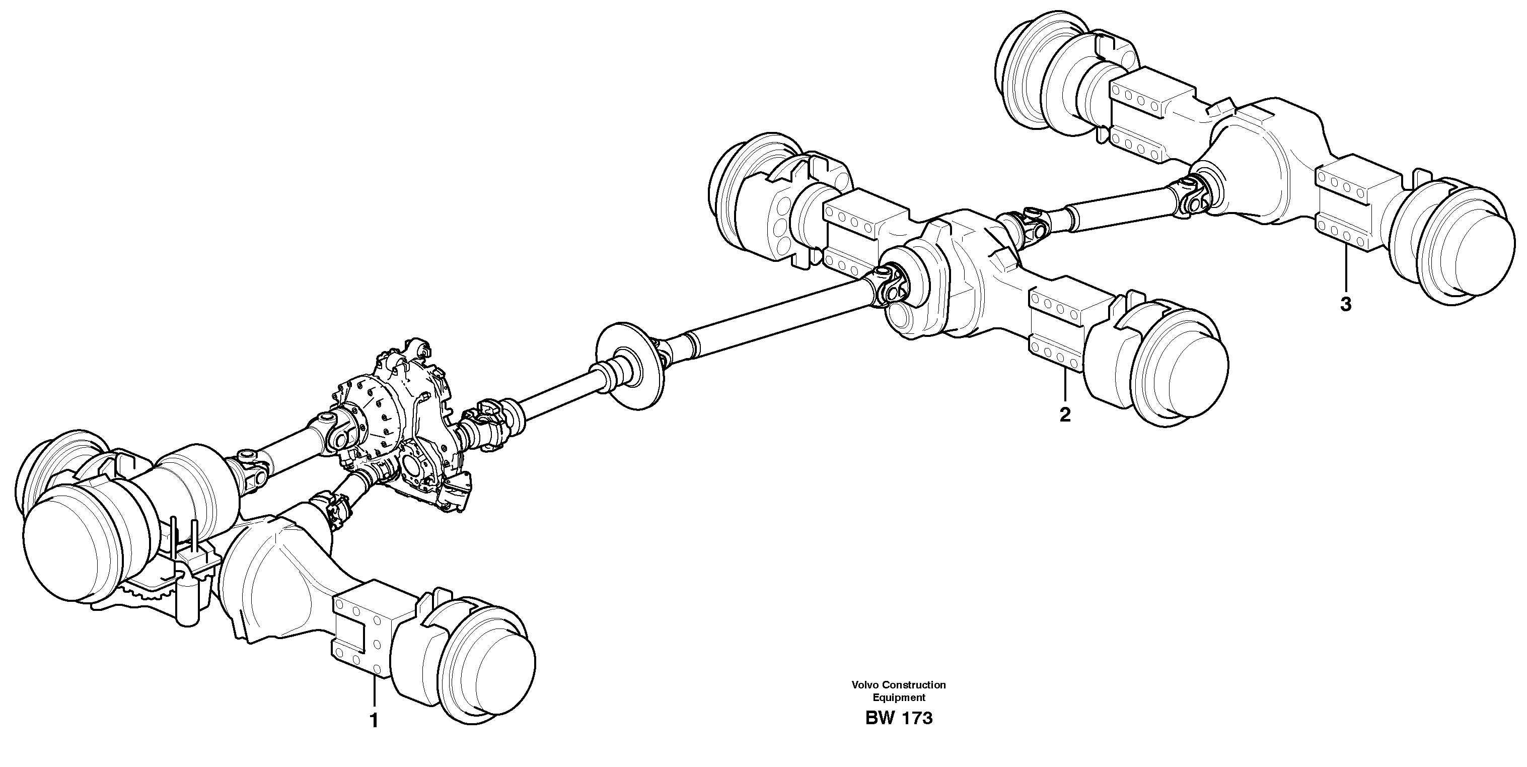 Planet axels — volvo parts diagram