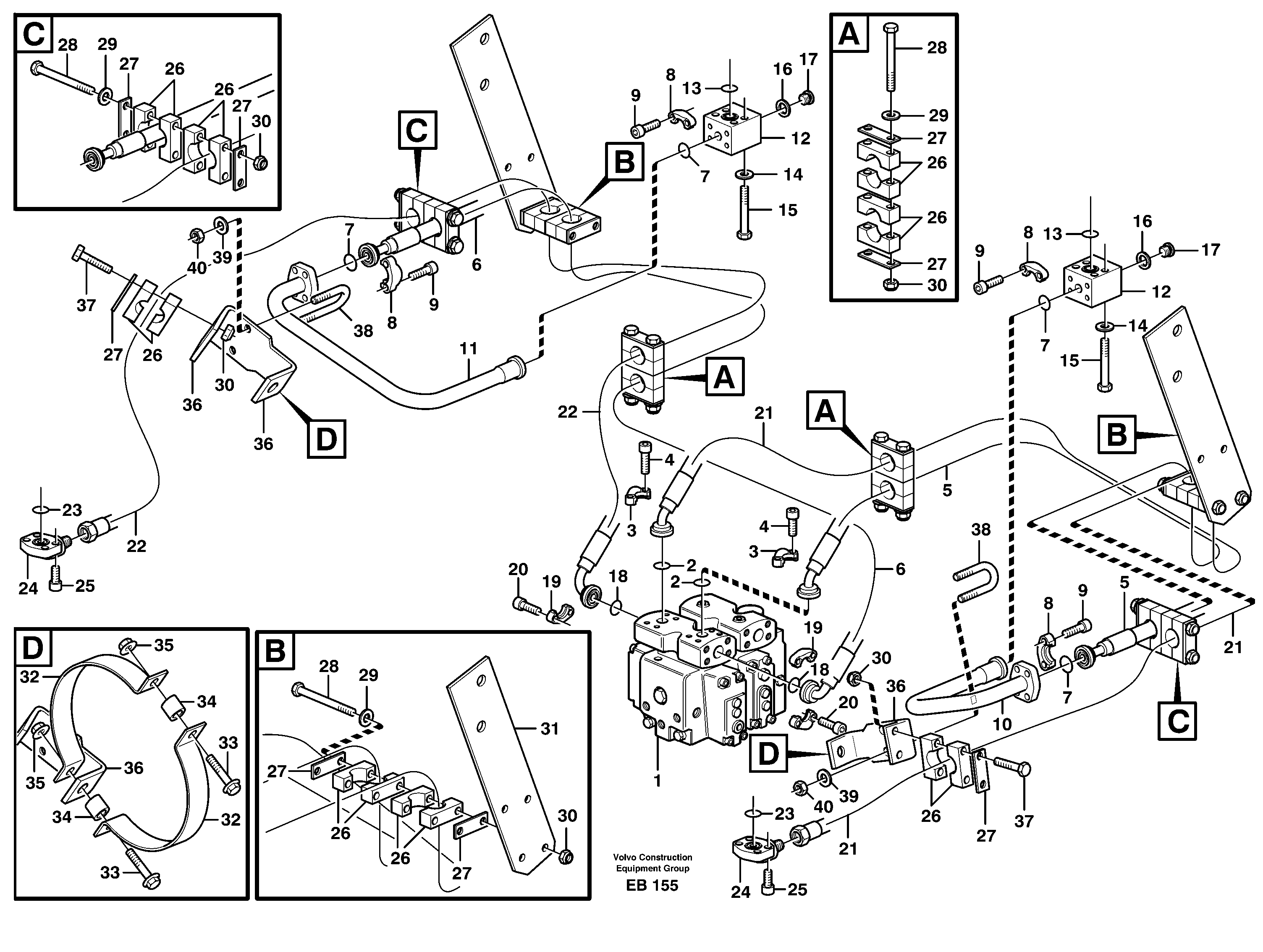 Lift function — volvo parts diagram