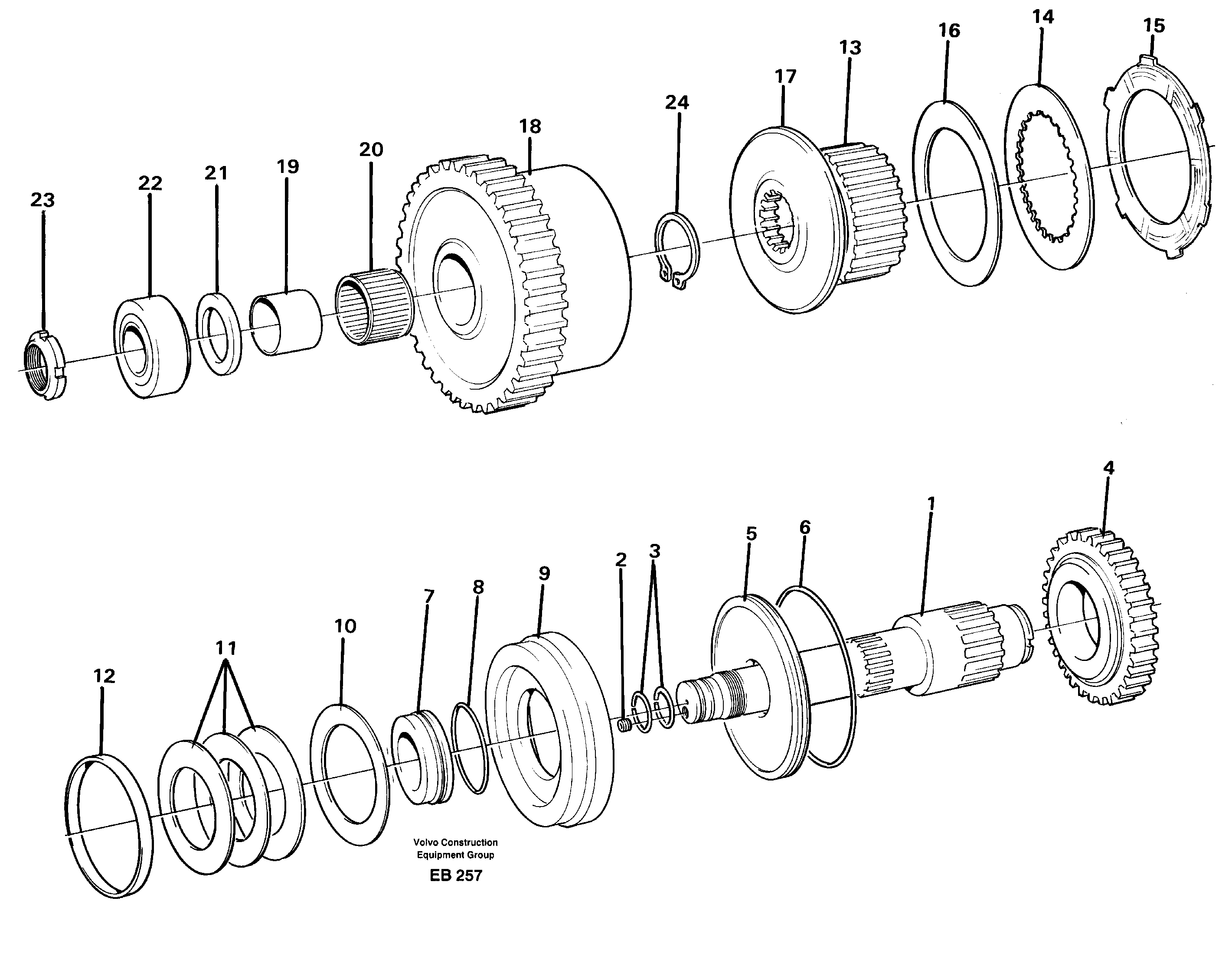 Coupling — volvo parts diagram