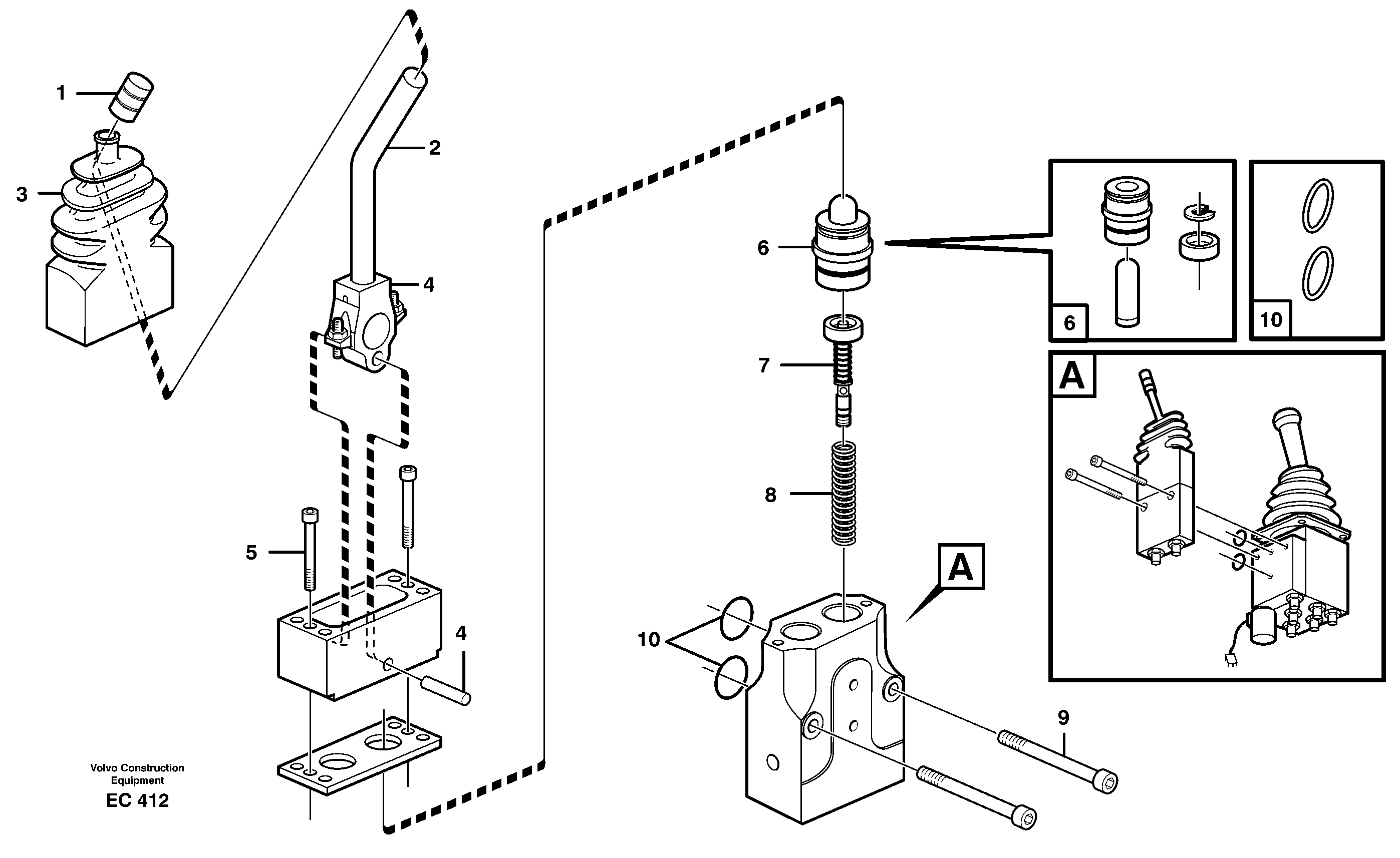 Servo valve  80360 — volvo parts diagram
