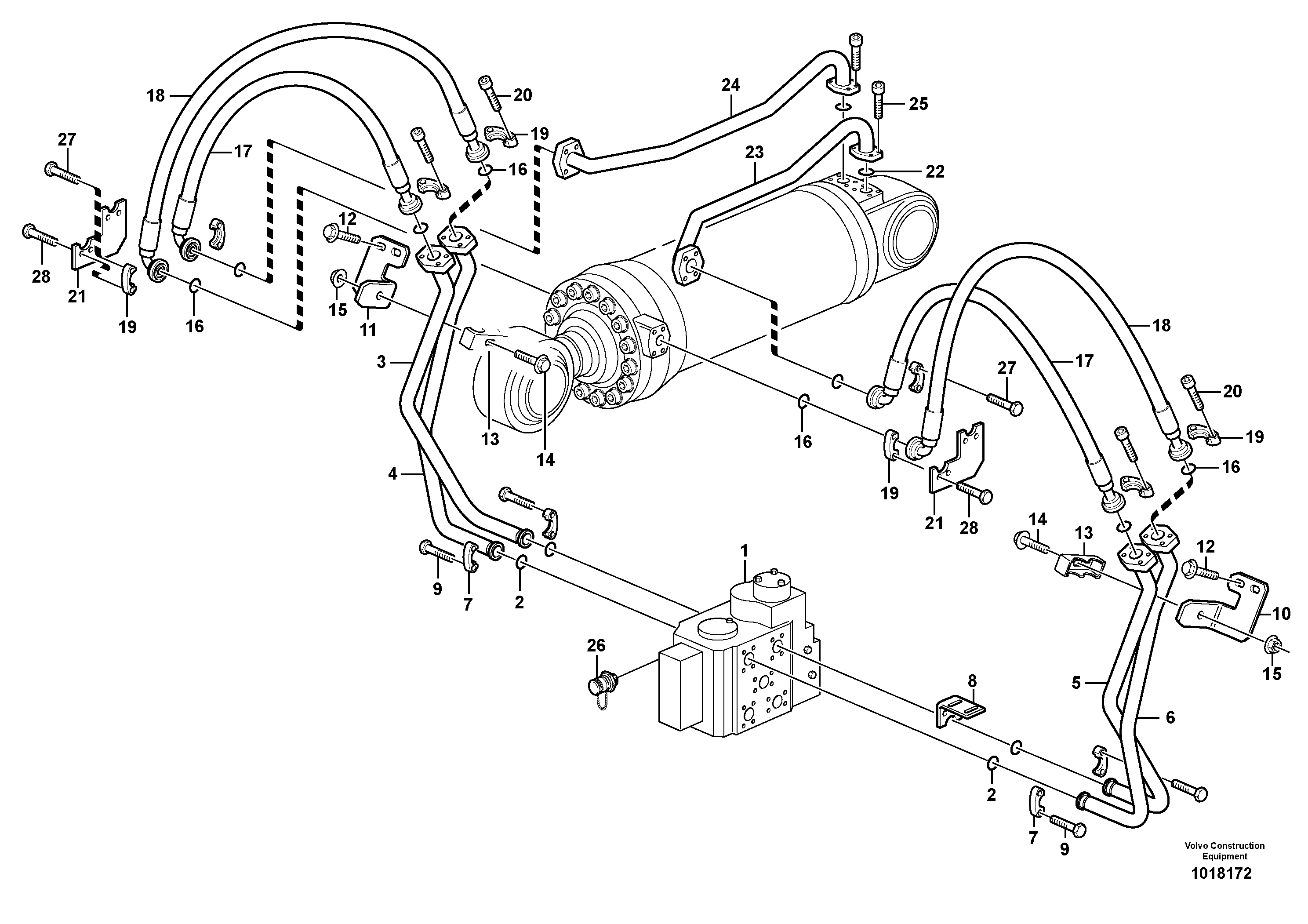 Tilt function — volvo parts diagram