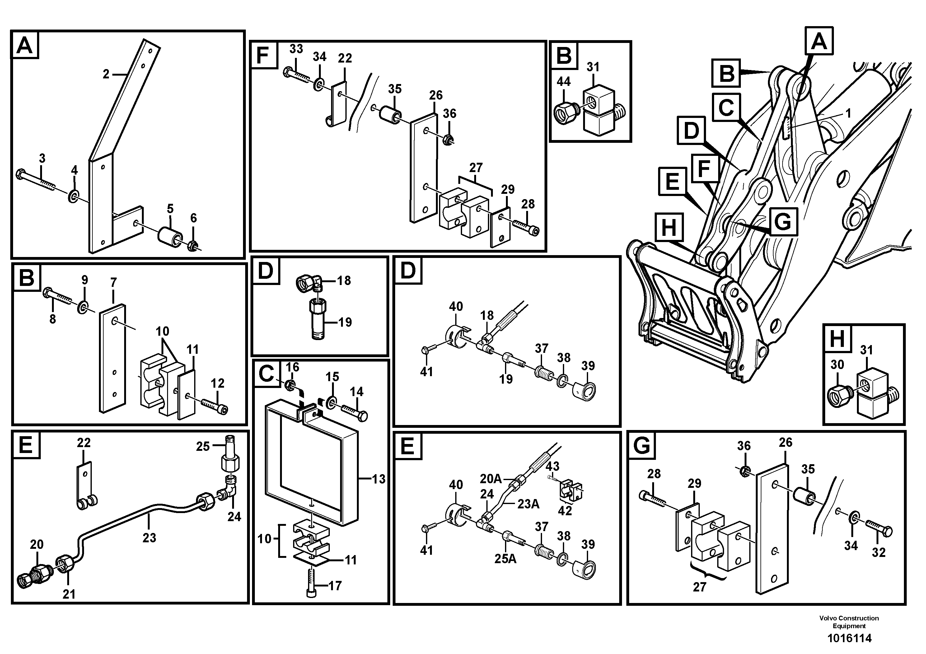 Central lubrication, B3  80065, 82108, 82689 — volvo parts diagram