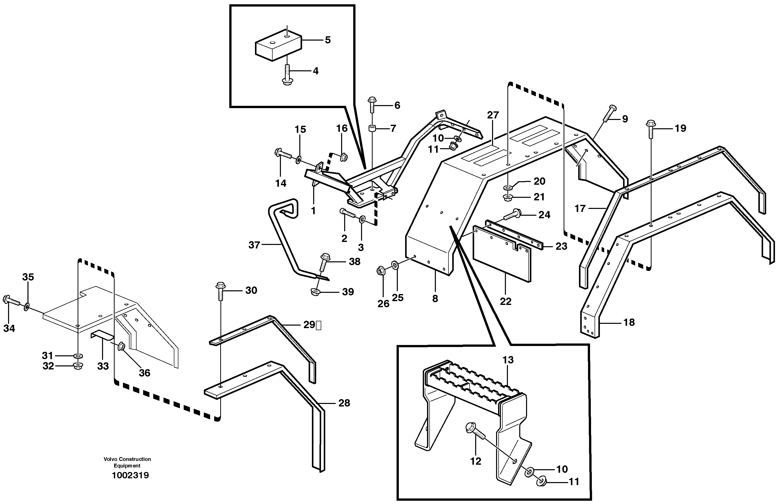 Fenders 80819 — volvo parts diagram