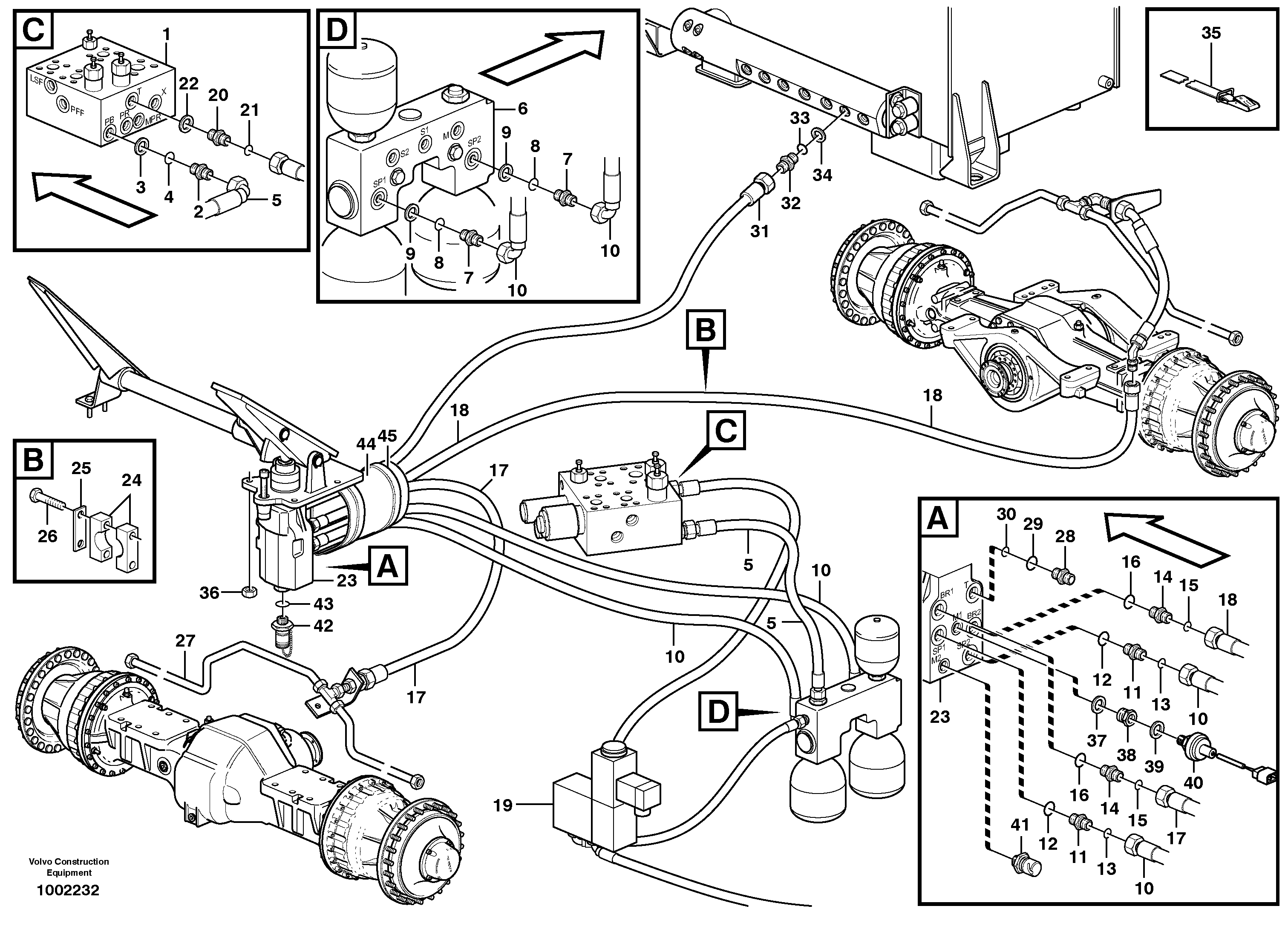 Brake system — volvo parts diagram
