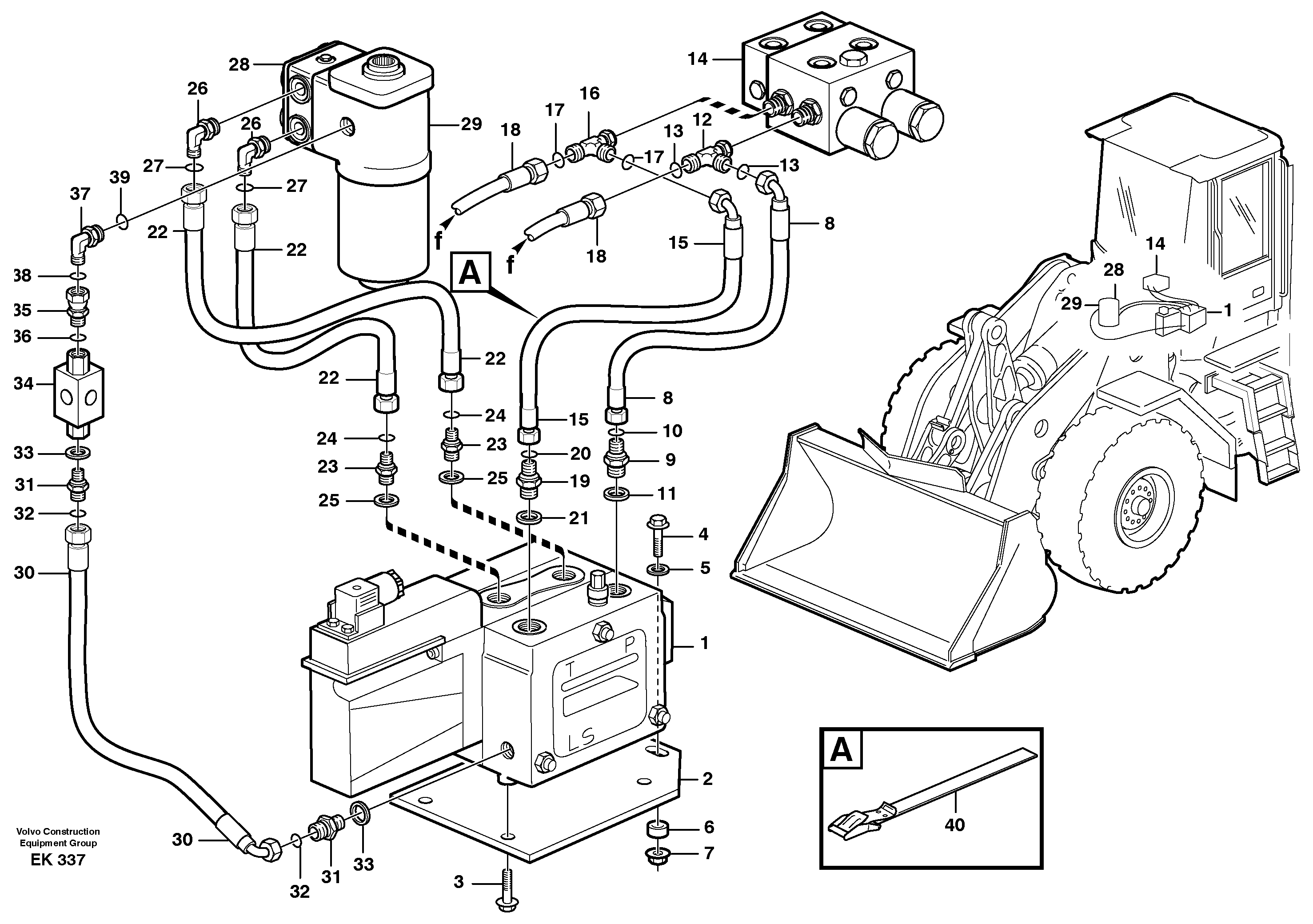 CDC - steering. 80266 — volvo parts diagram