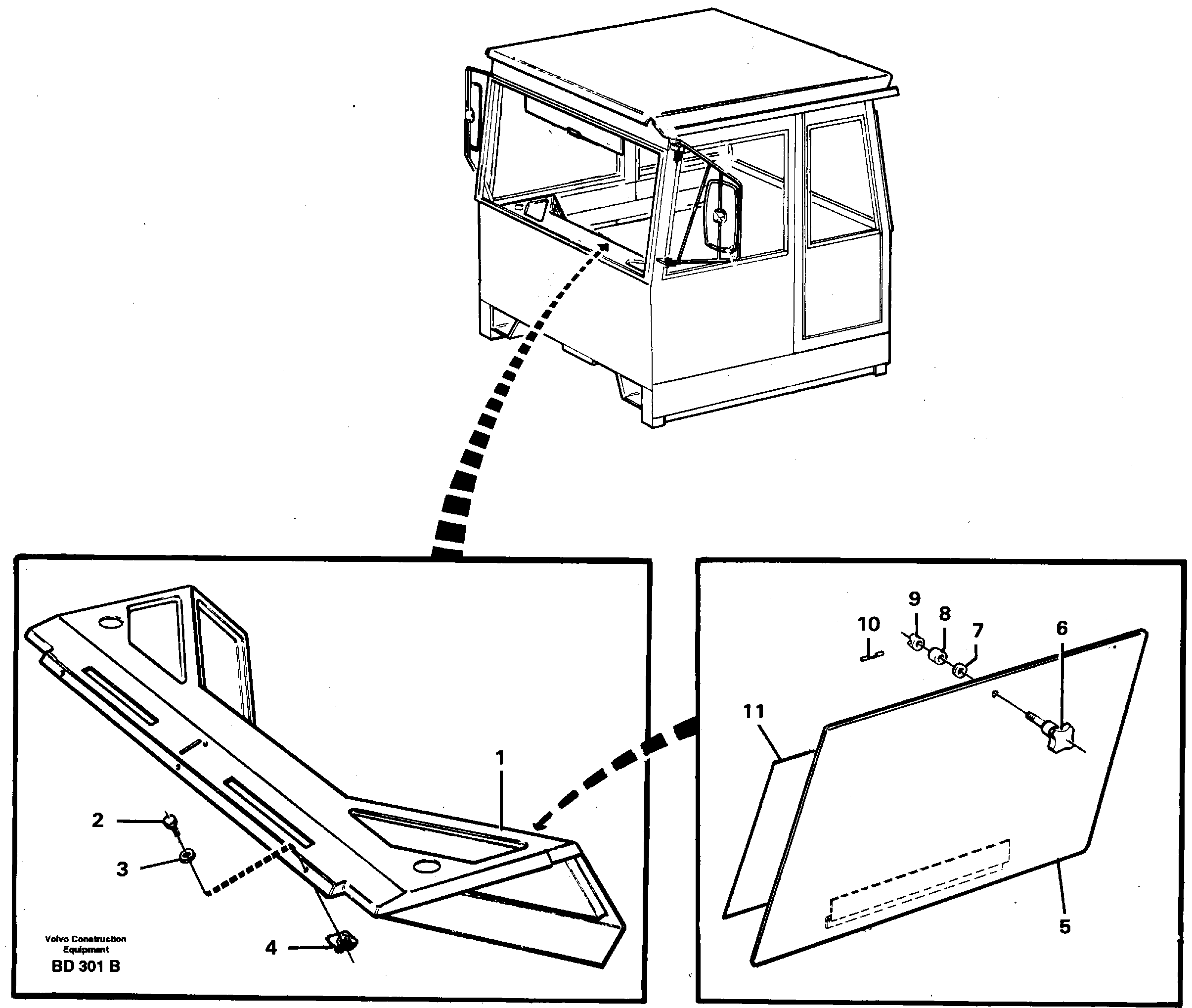 Instrument panel — volvo parts diagram