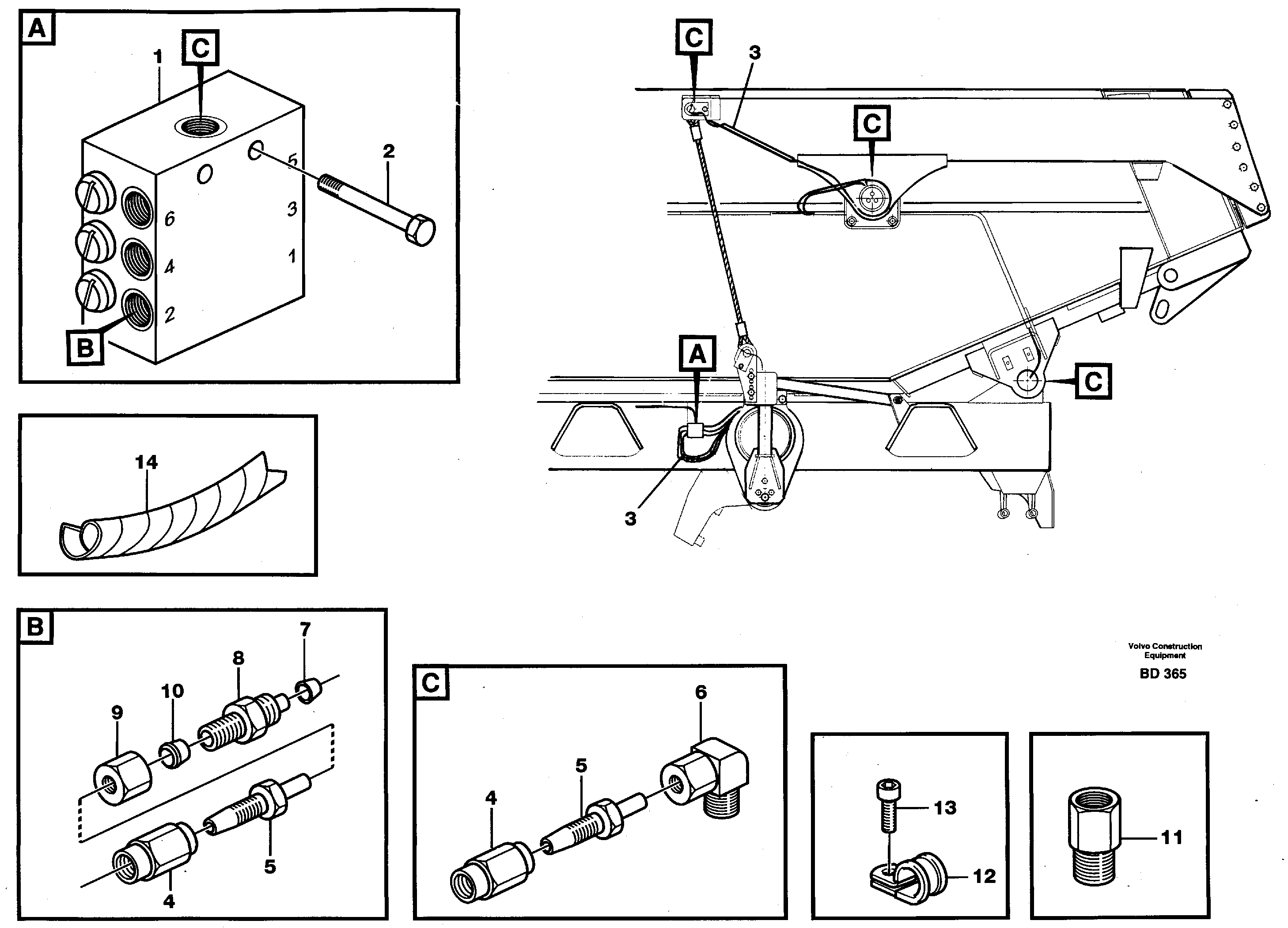 Central lubrication  93202 — volvo parts diagram