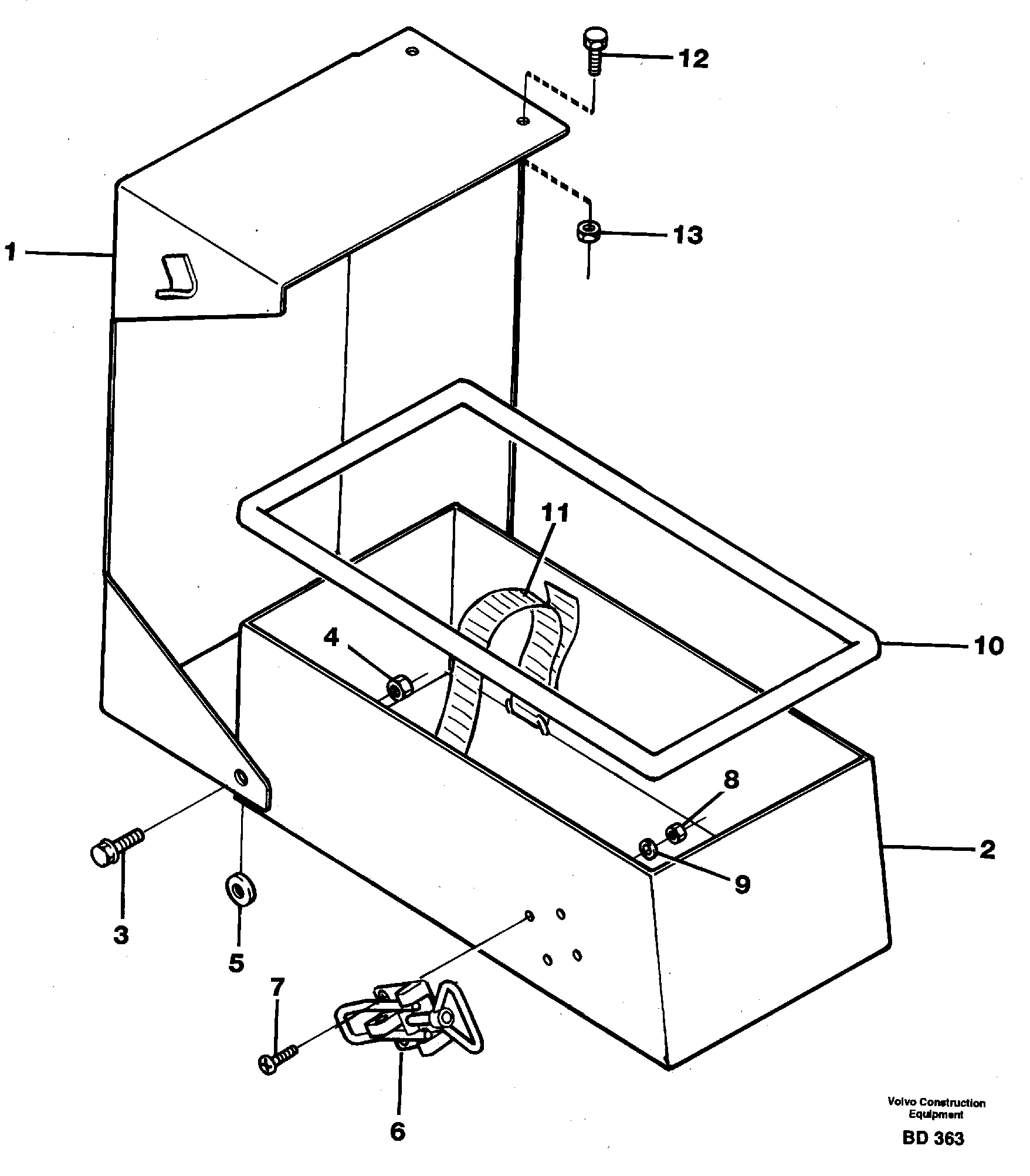 Toolbox  93215 — volvo parts diagram