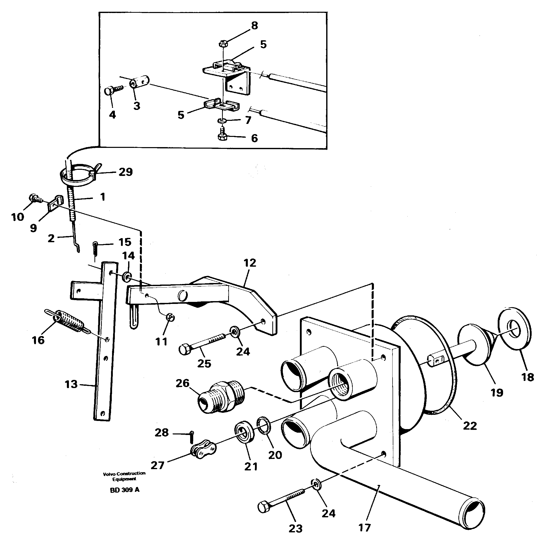 Shut-off valve — volvo parts diagram