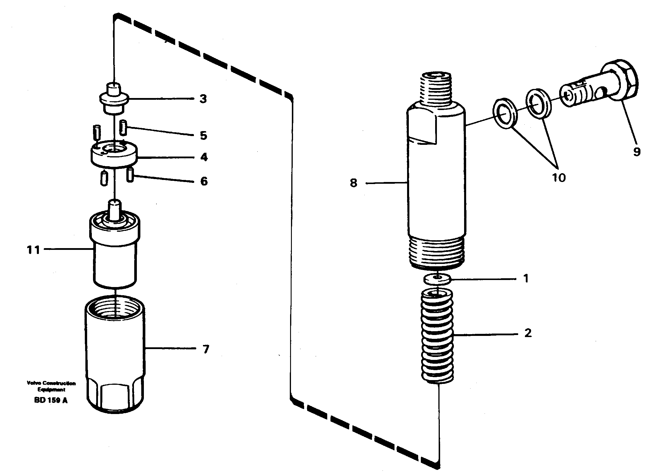 Injector — volvo parts diagram