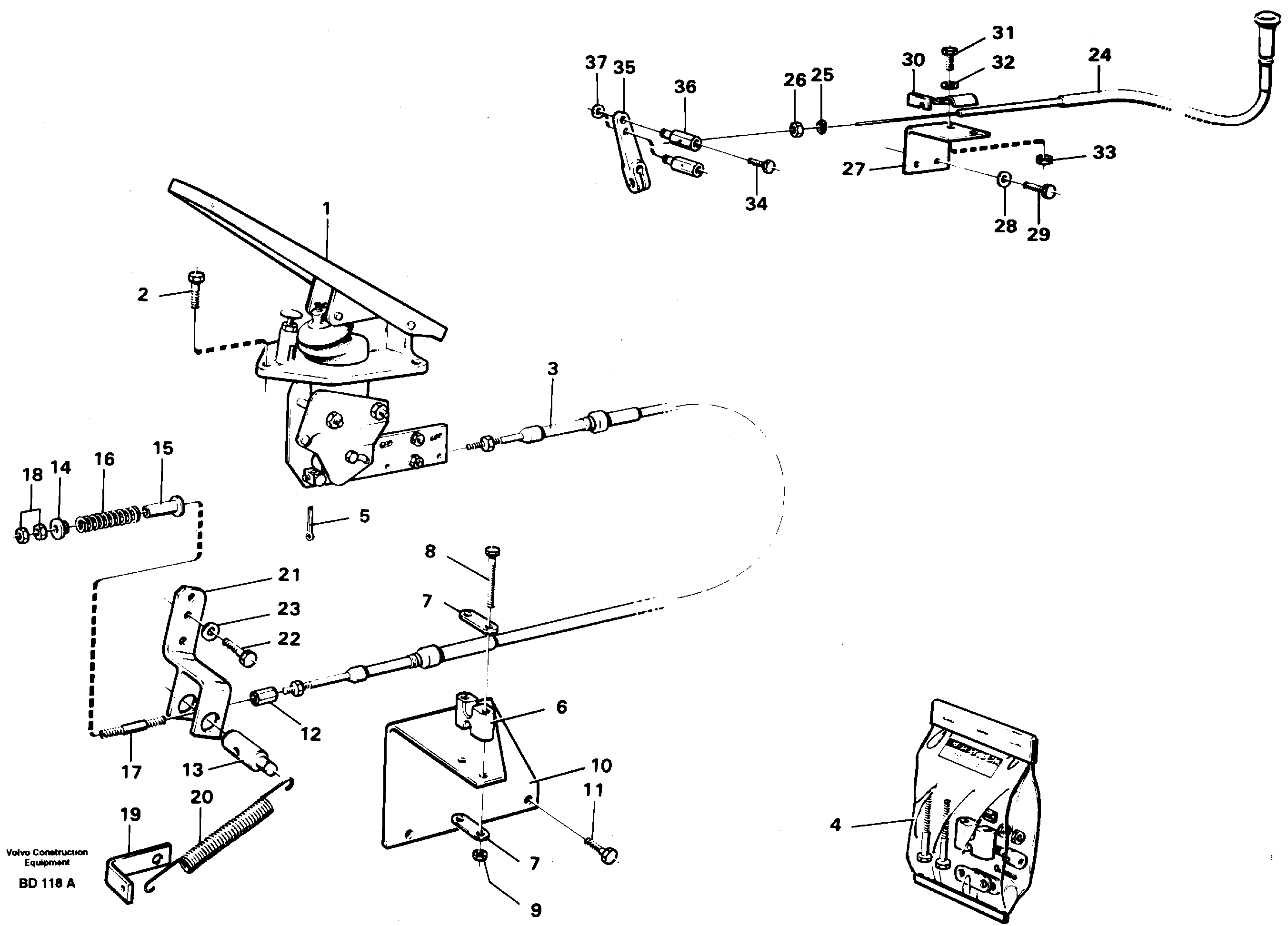 Regulator control — volvo parts diagram