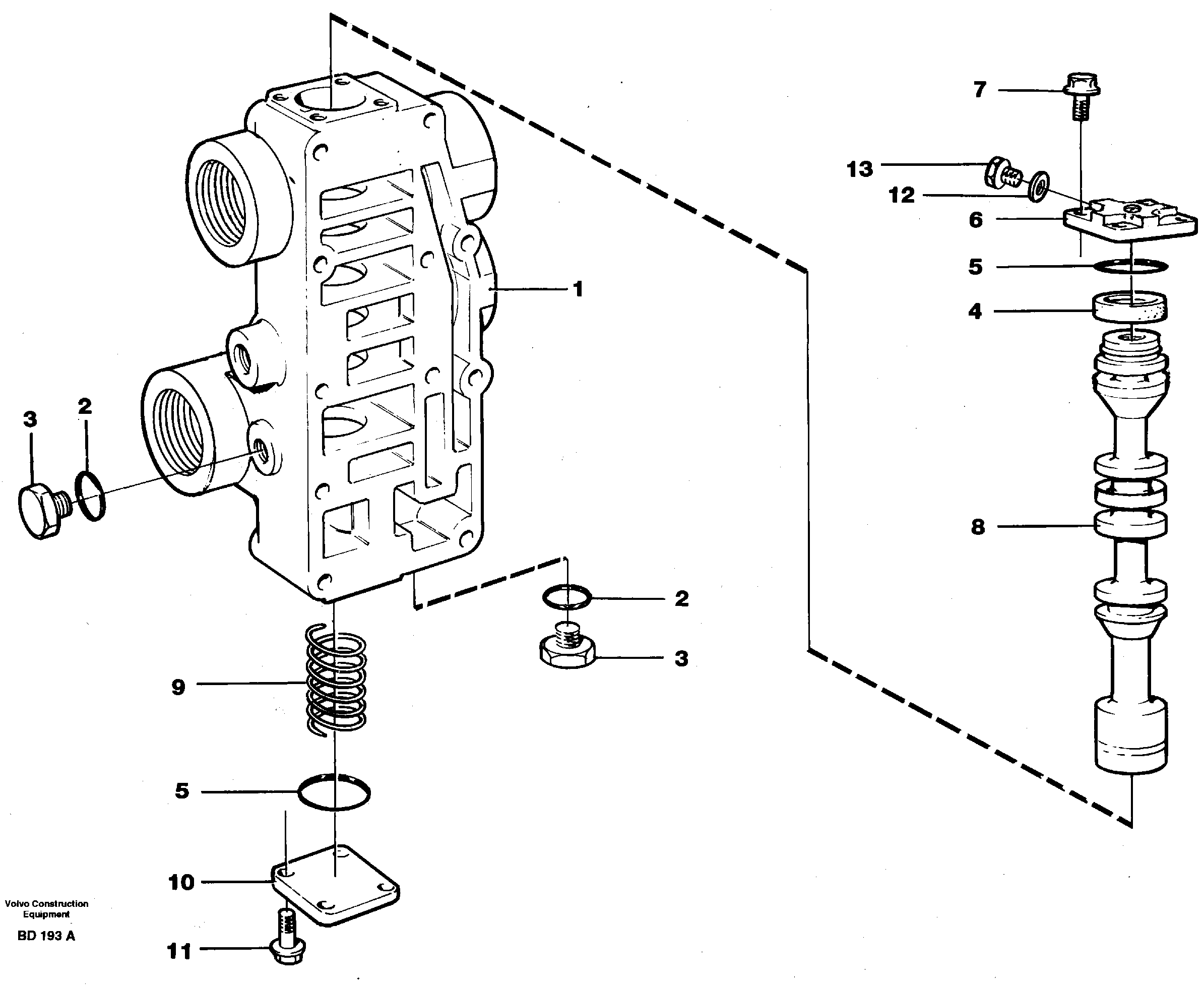 Retarder valve — volvo parts diagram