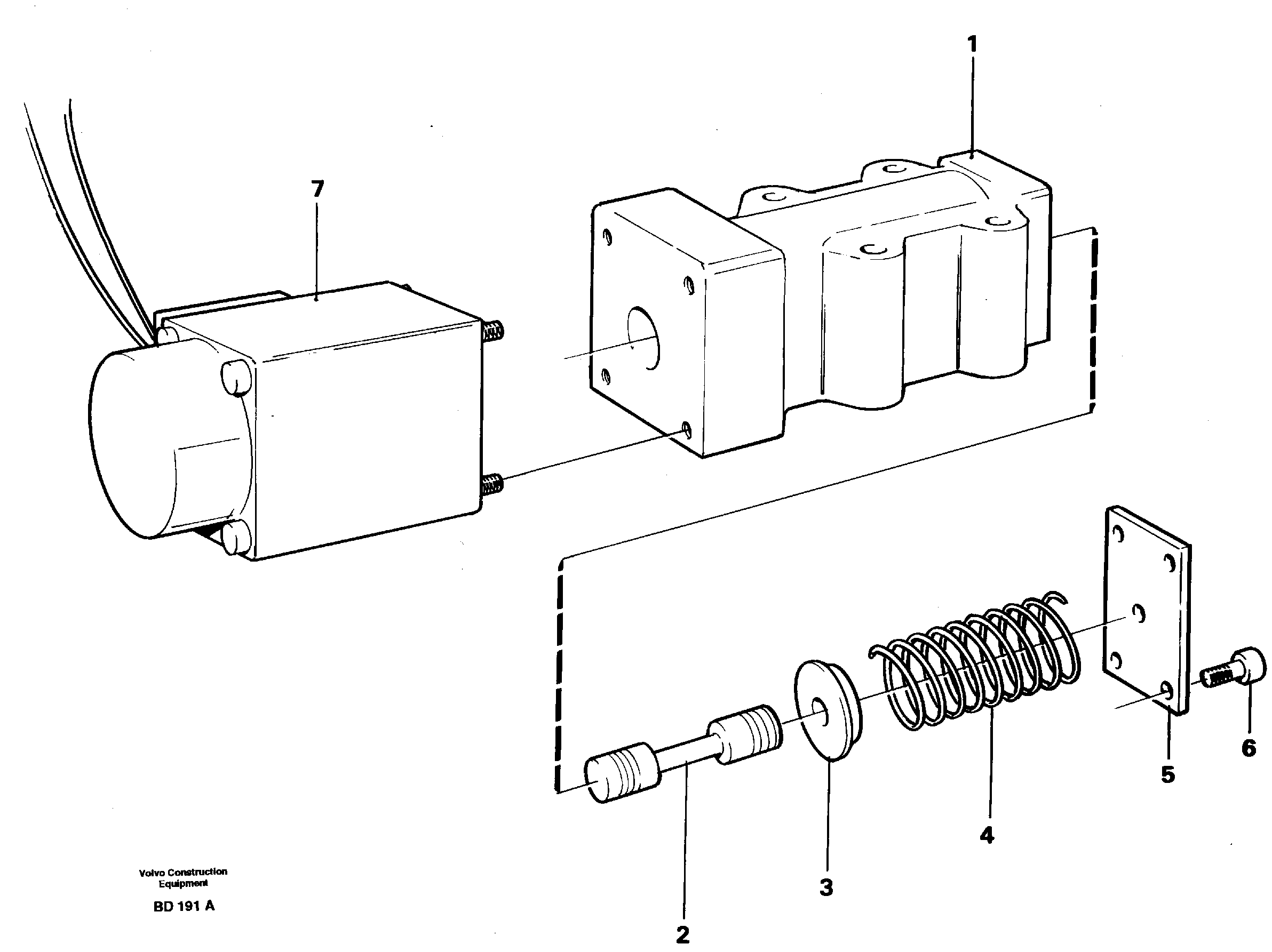 Modulator valve — volvo parts diagram
