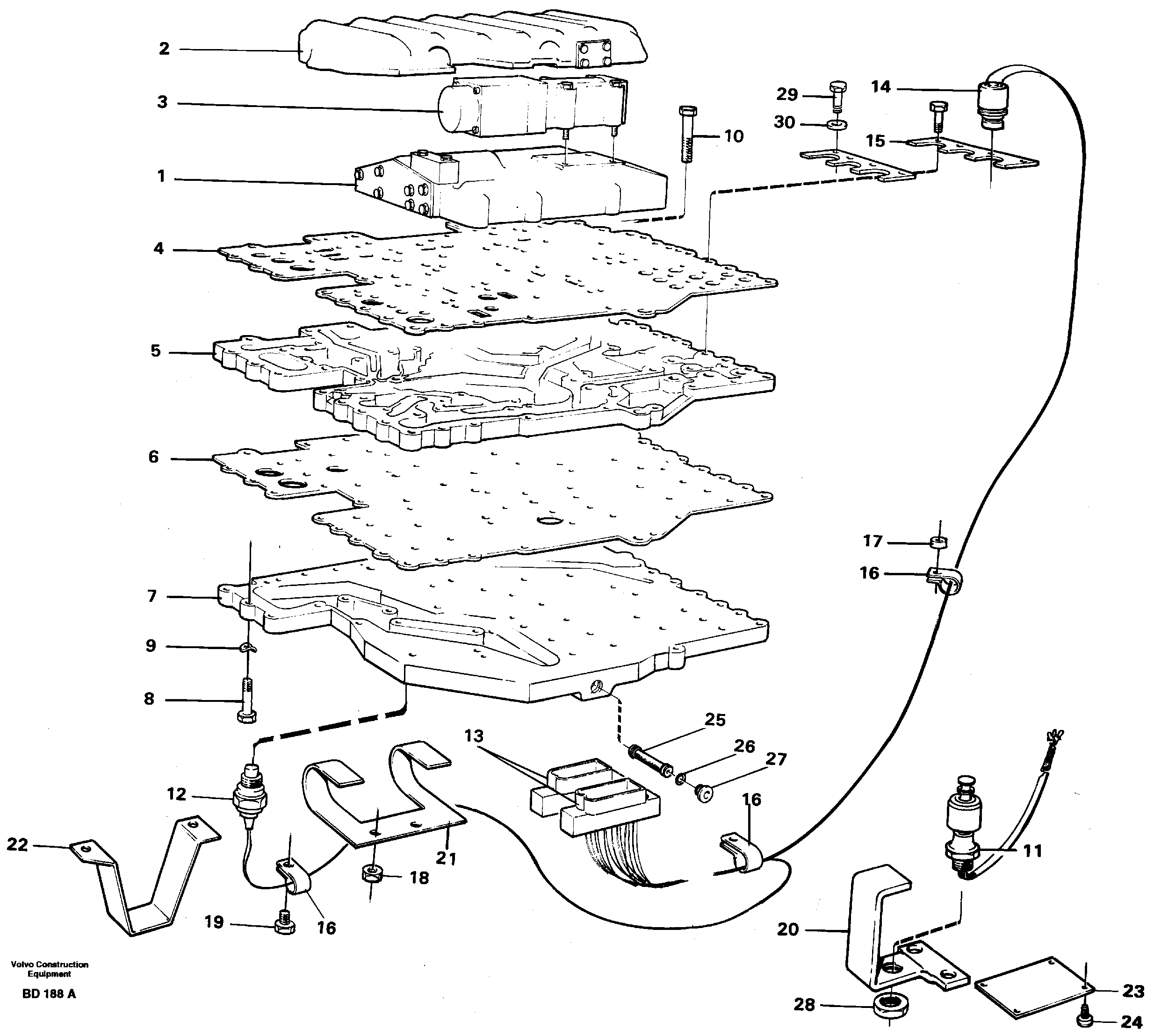 Control system — volvo parts diagram
