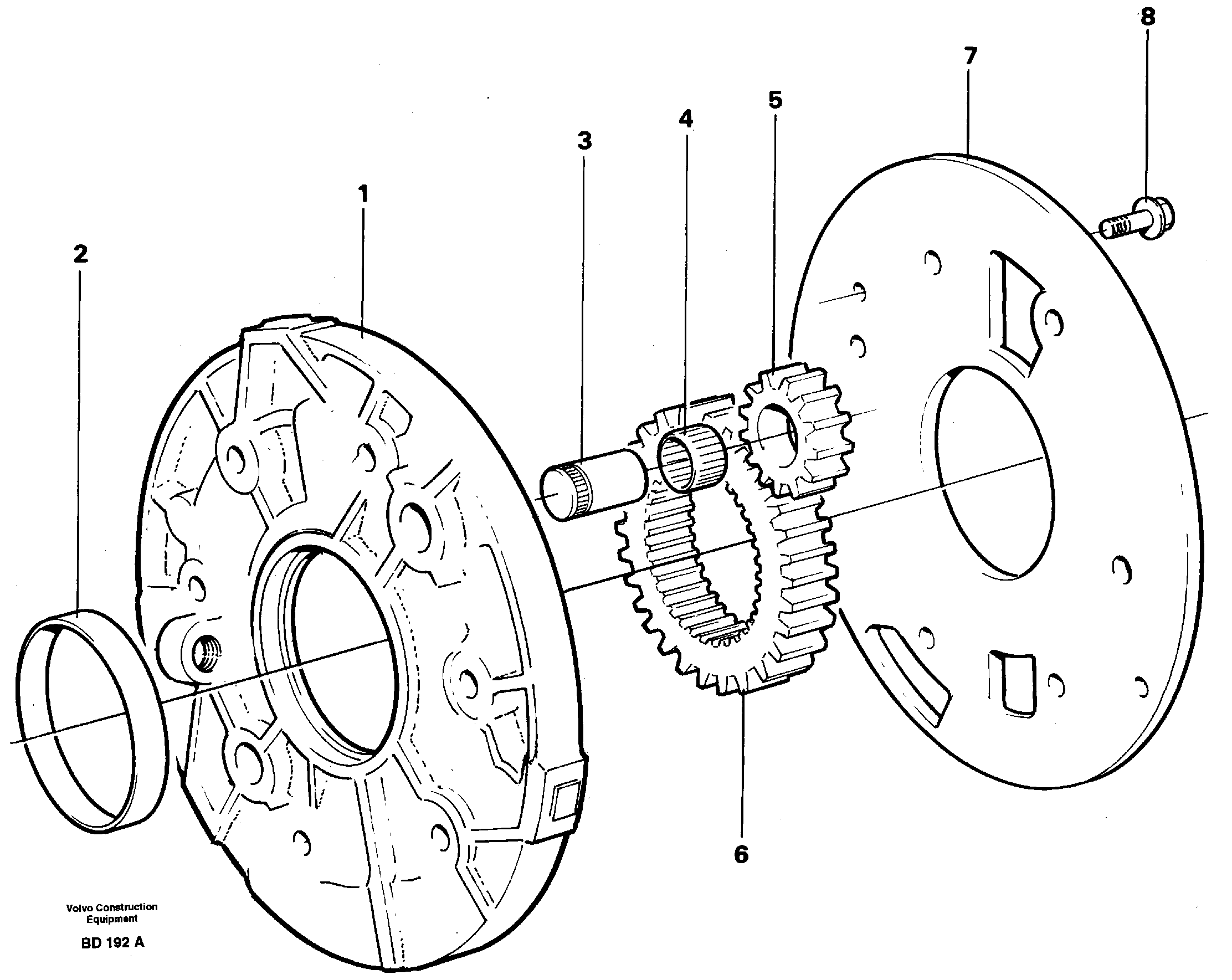 Oil pump — volvo parts diagram