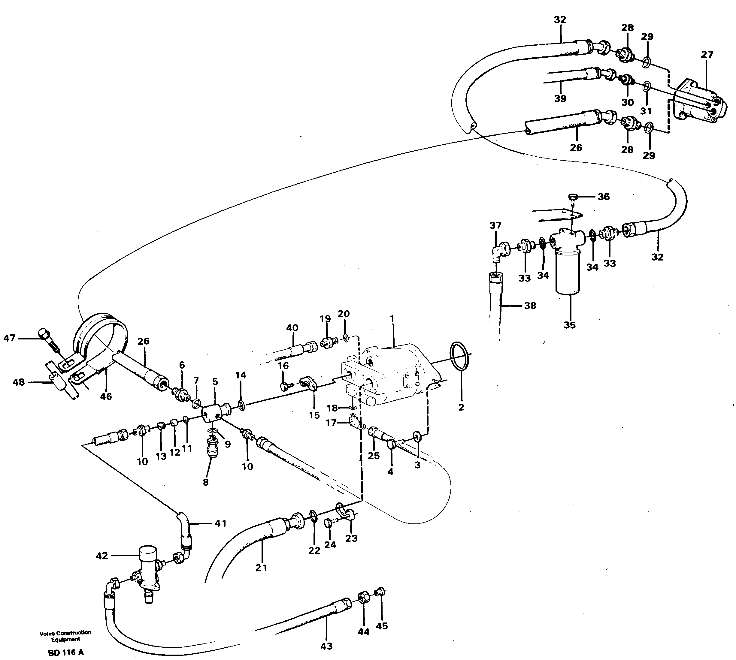 Fan drive — volvo parts diagram