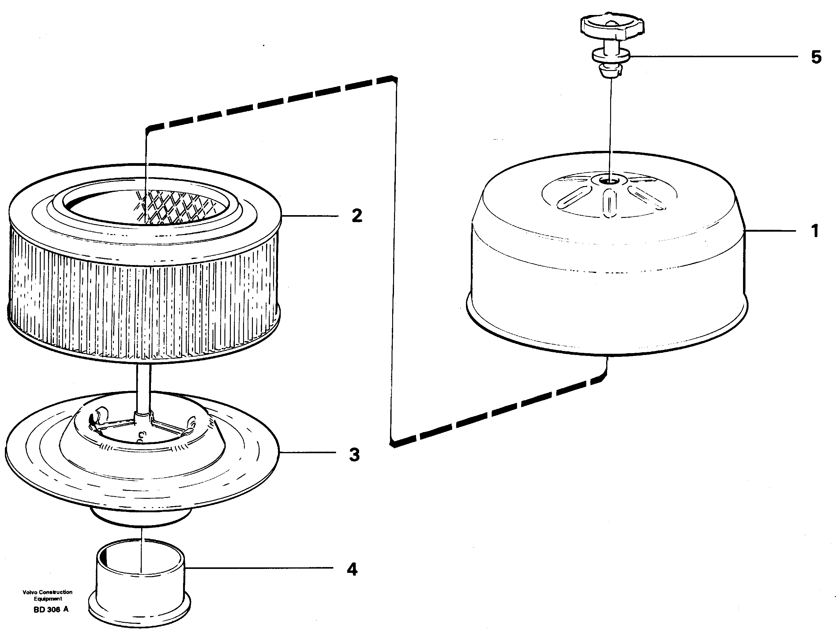Filter — volvo parts diagram