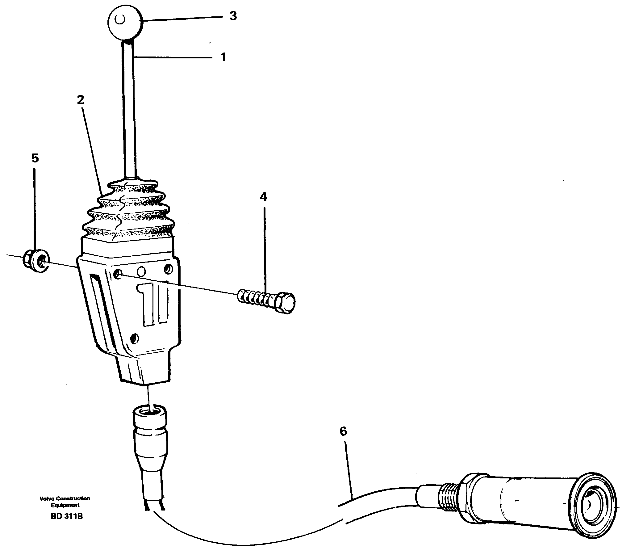 Tip control — volvo parts diagram