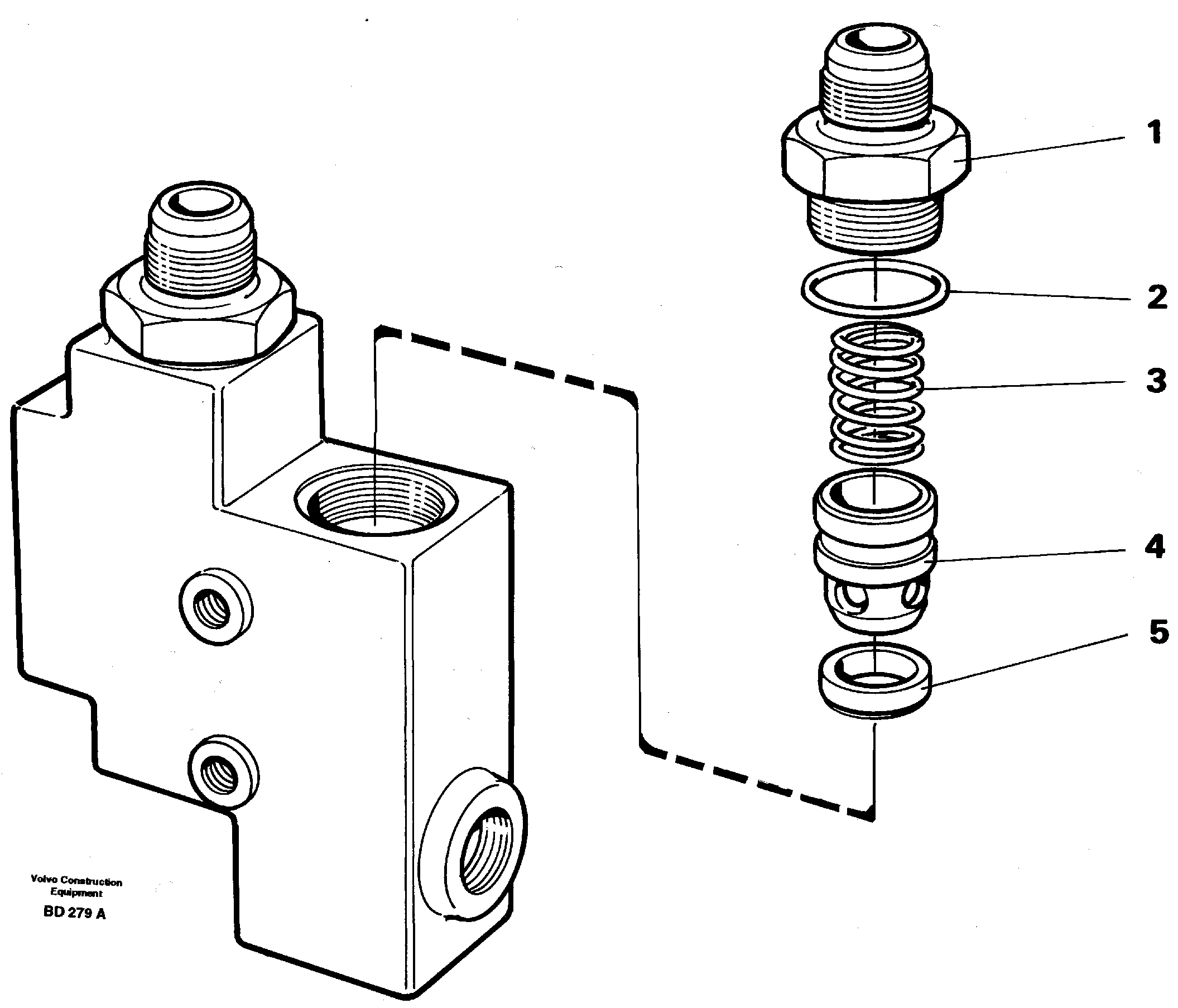 Check valve — volvo parts diagram