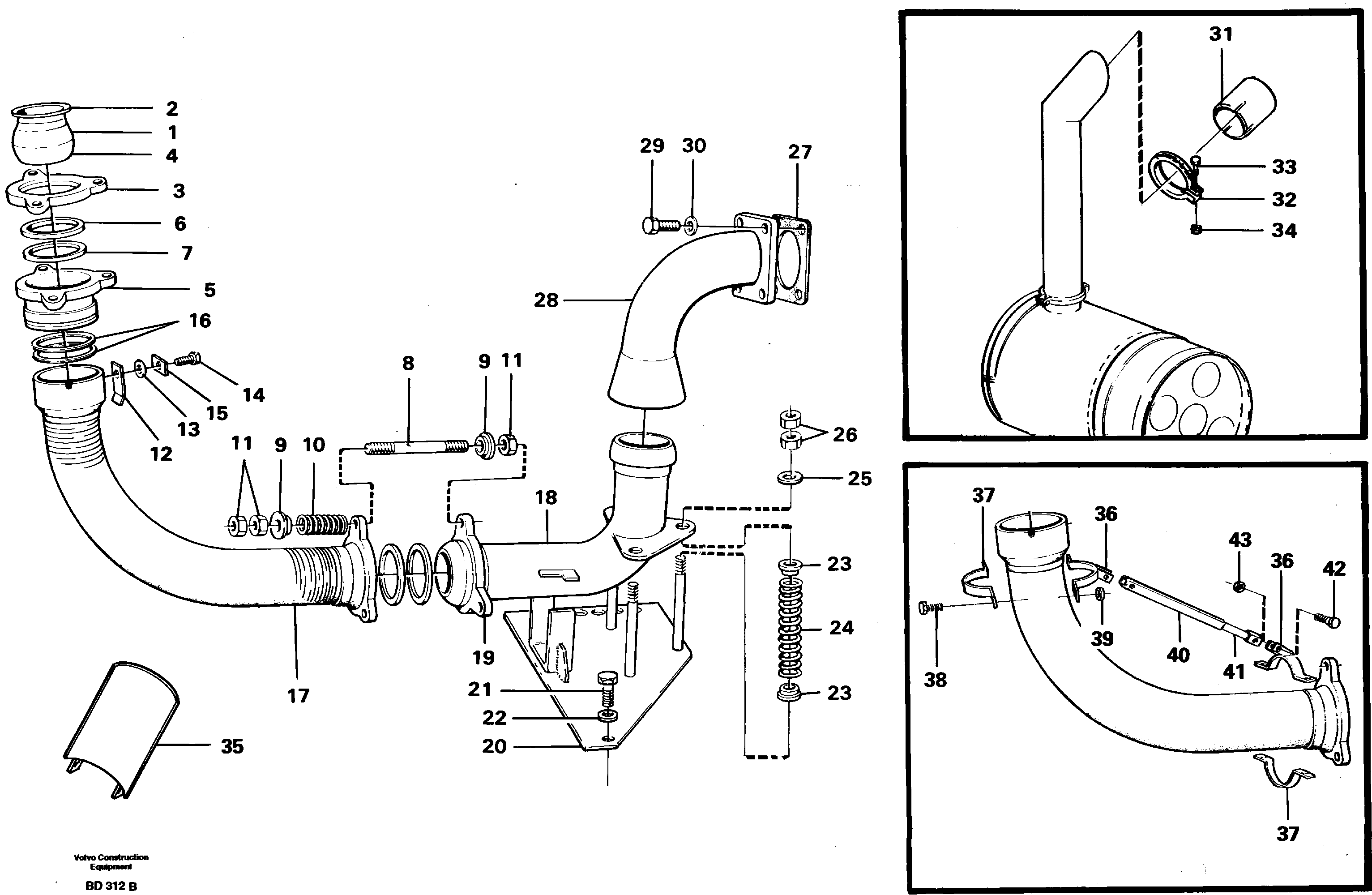 Body heating  91416 — volvo parts diagram