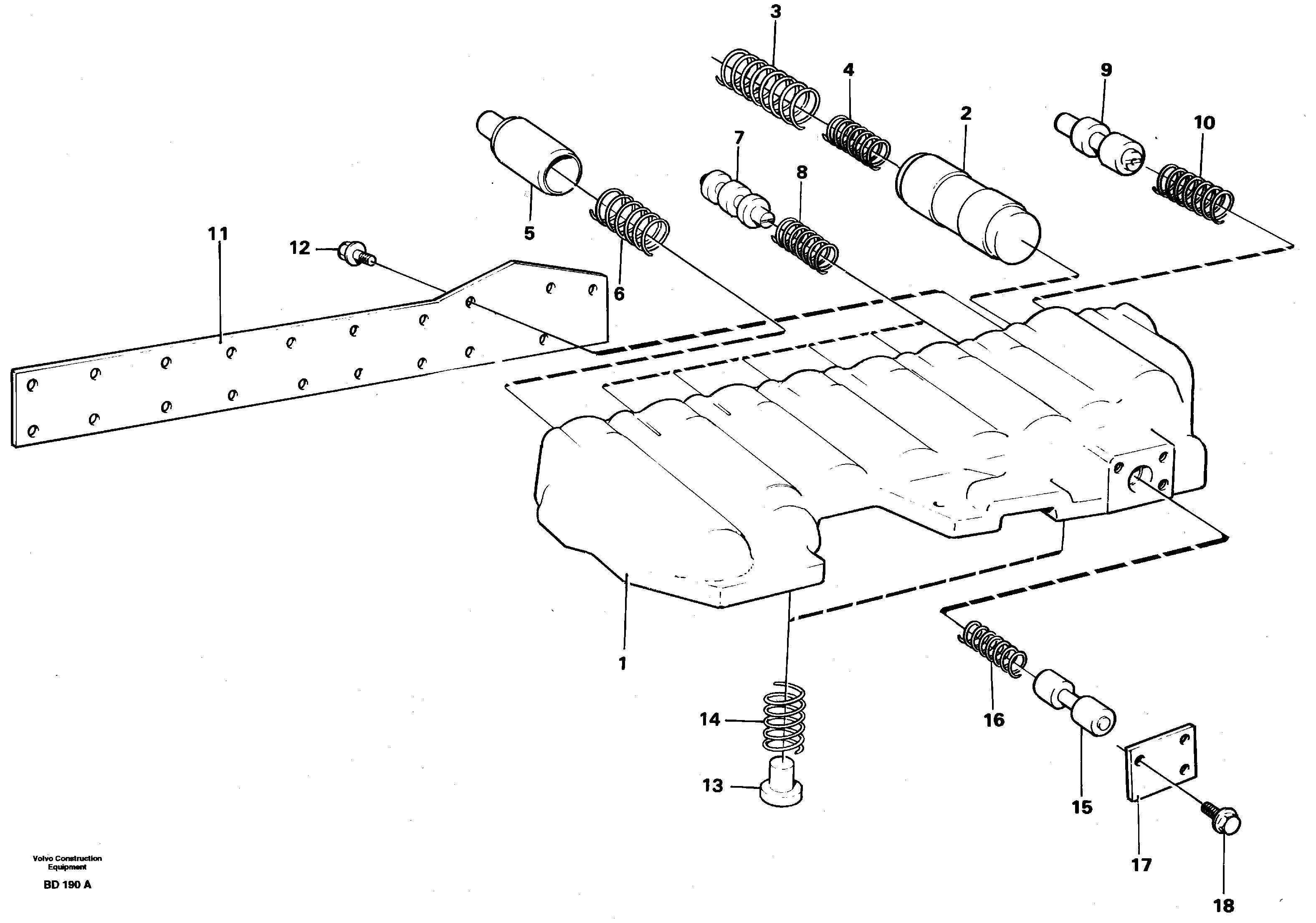 Modulated valve — volvo parts diagram