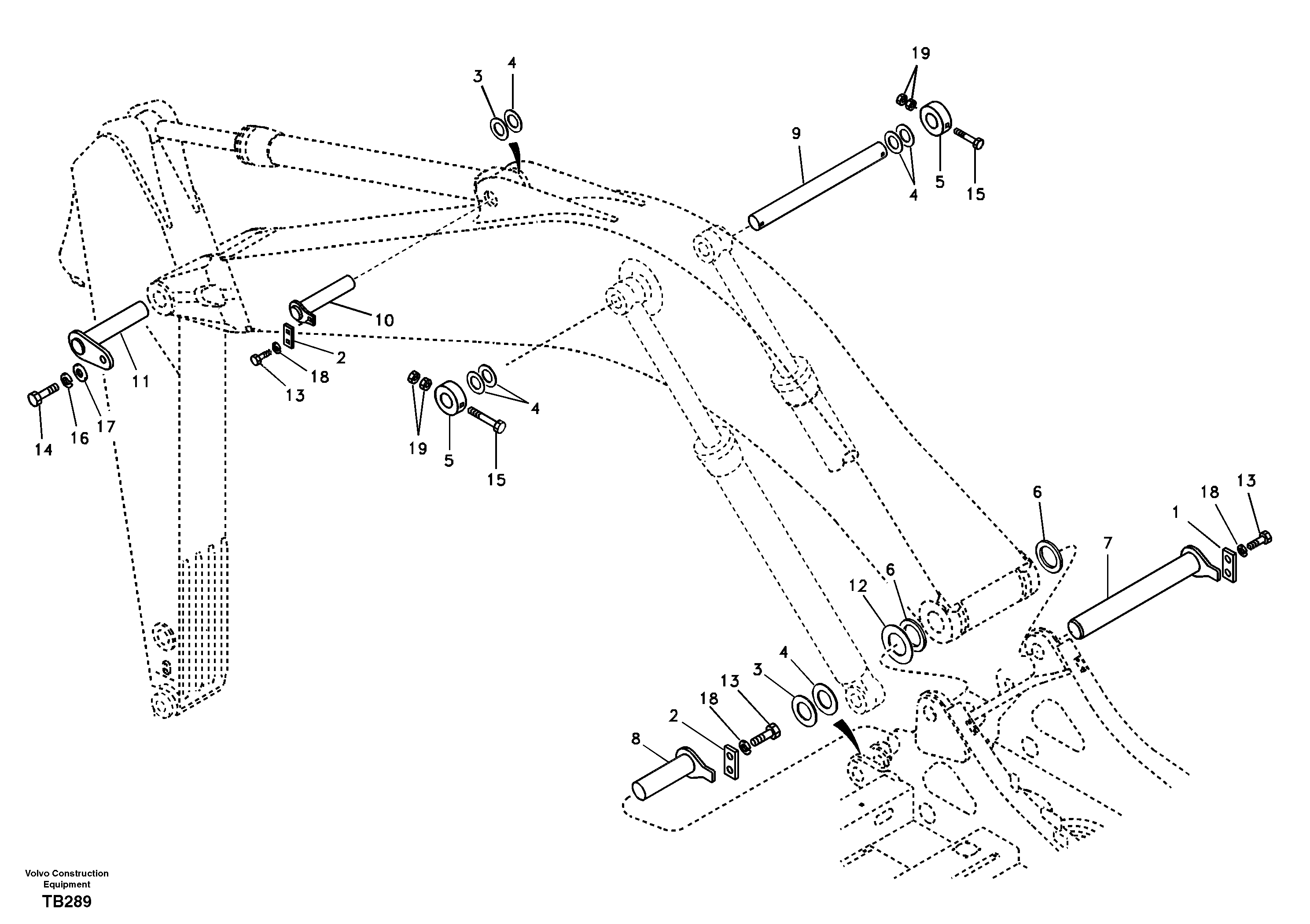 Links to boom — volvo parts diagram
