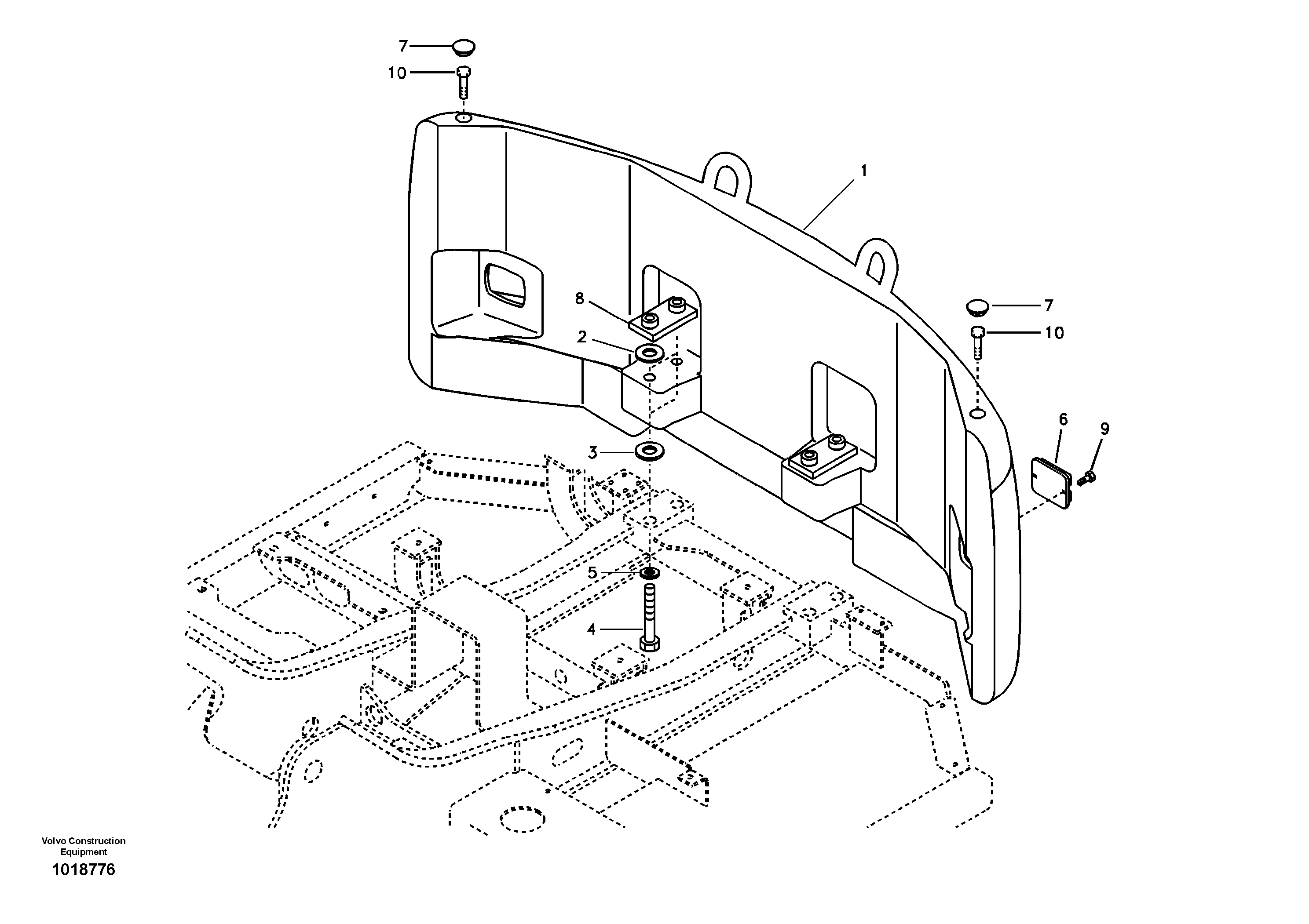 Counterweights — volvo parts diagram