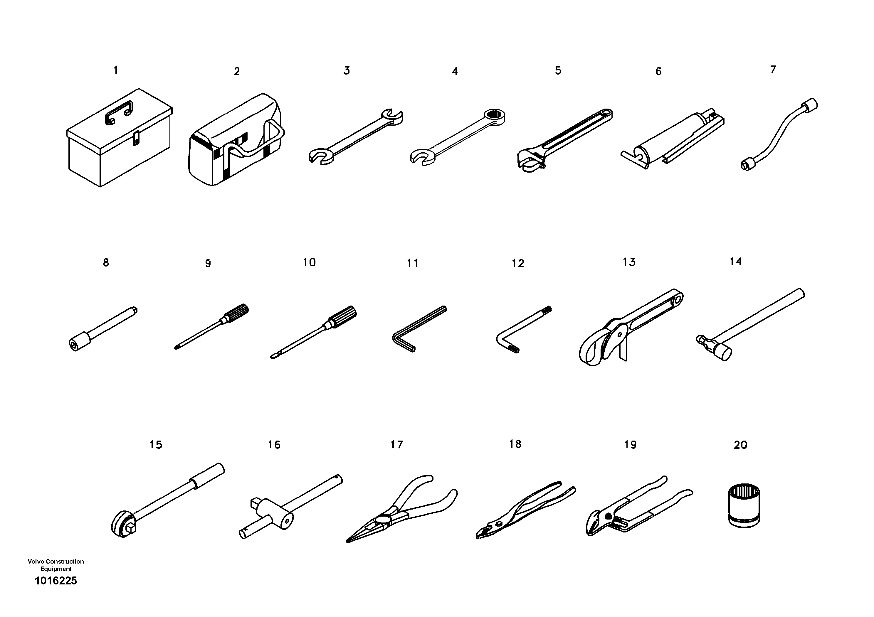 Tool — volvo parts diagram