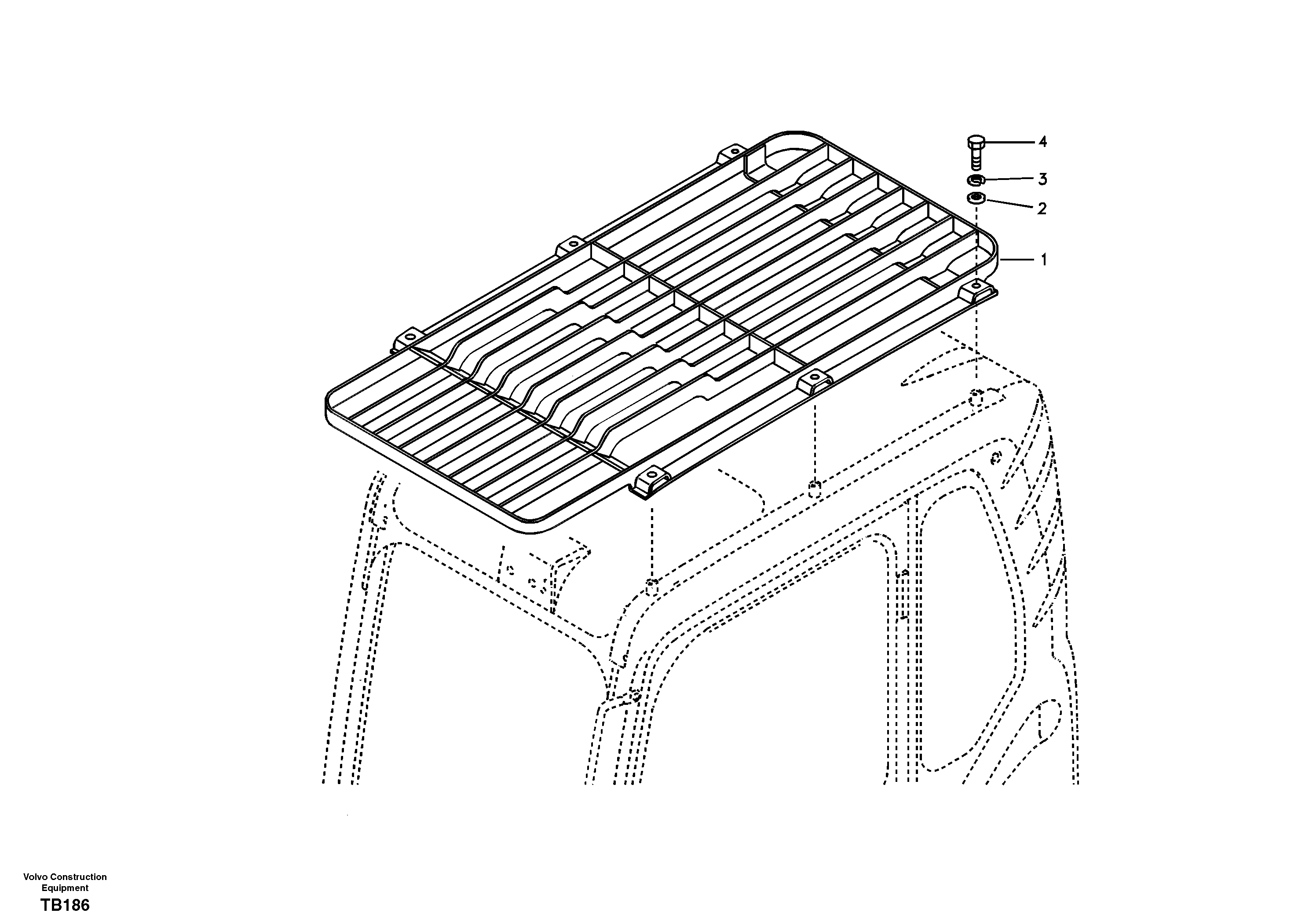 Fops, protecting equipment — volvo parts diagram
