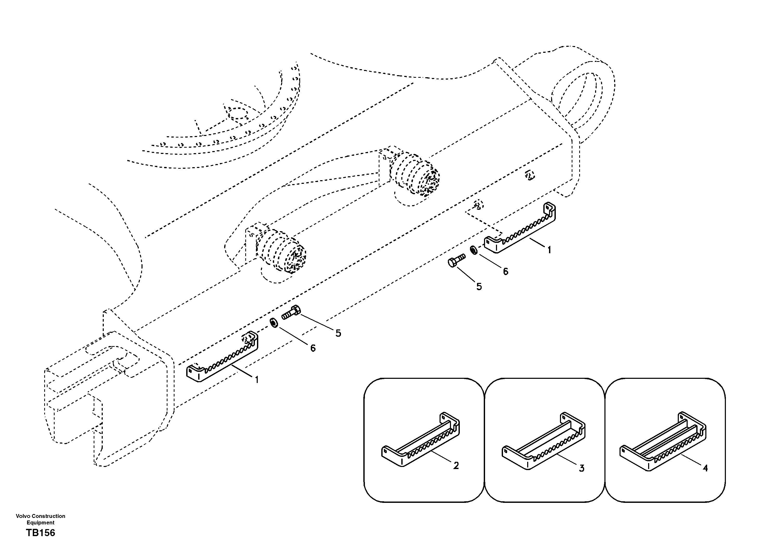 Foot step — volvo parts diagram
