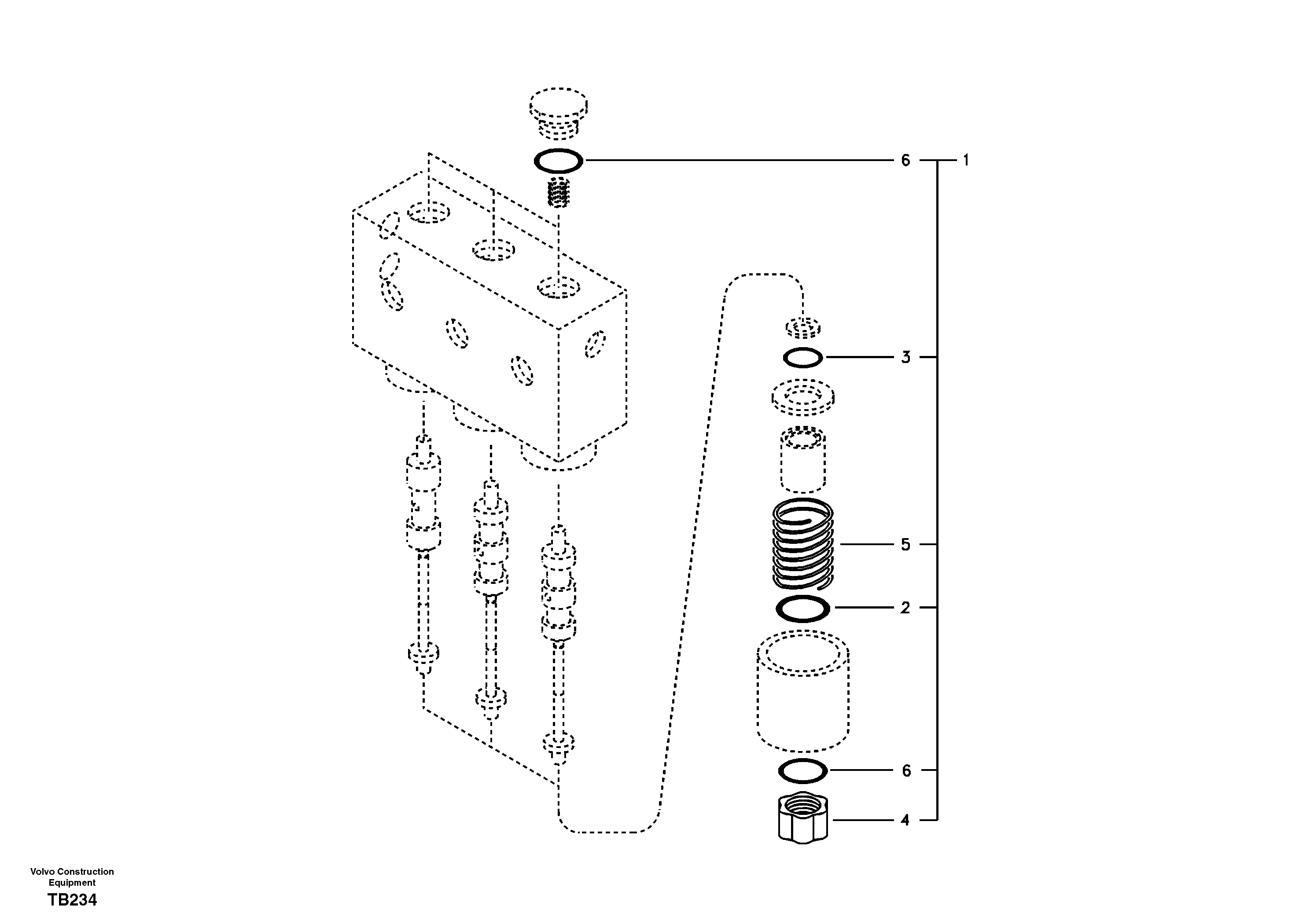 Servo system, solenoid valve — volvo parts diagram