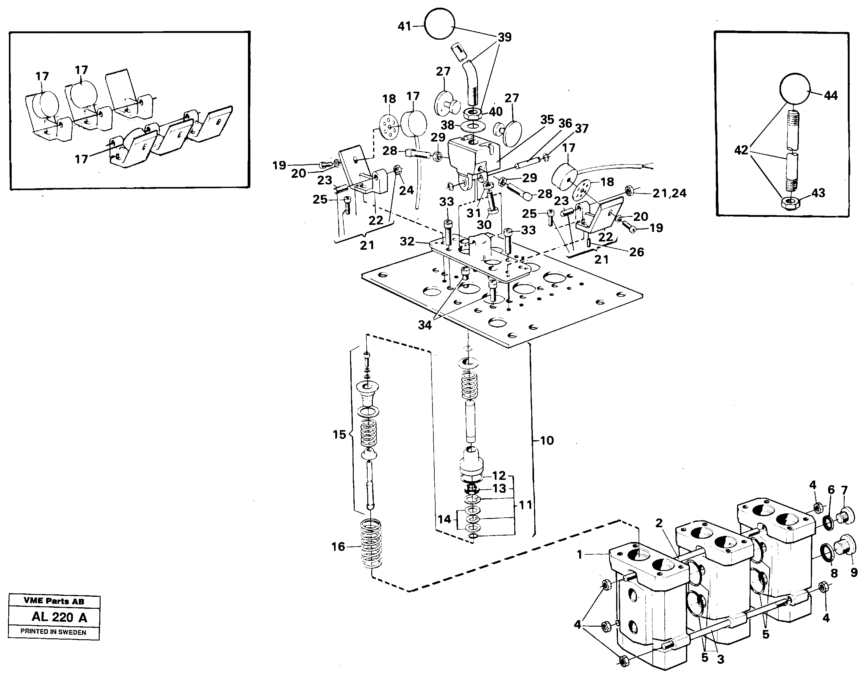 Servo valve — volvo parts diagram