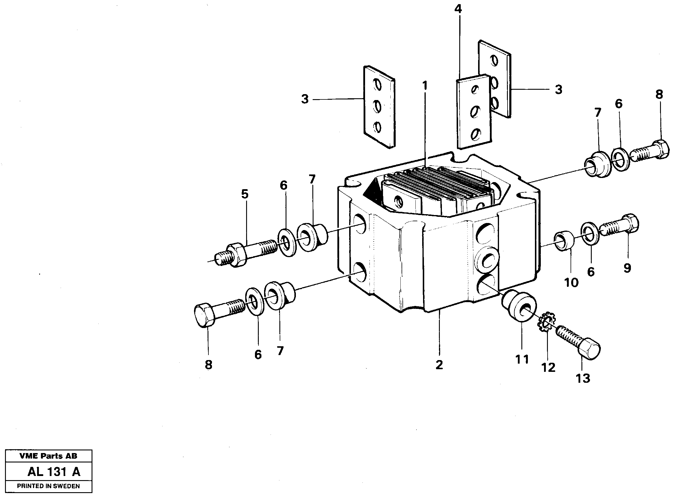 Pre-heater — volvo parts diagram