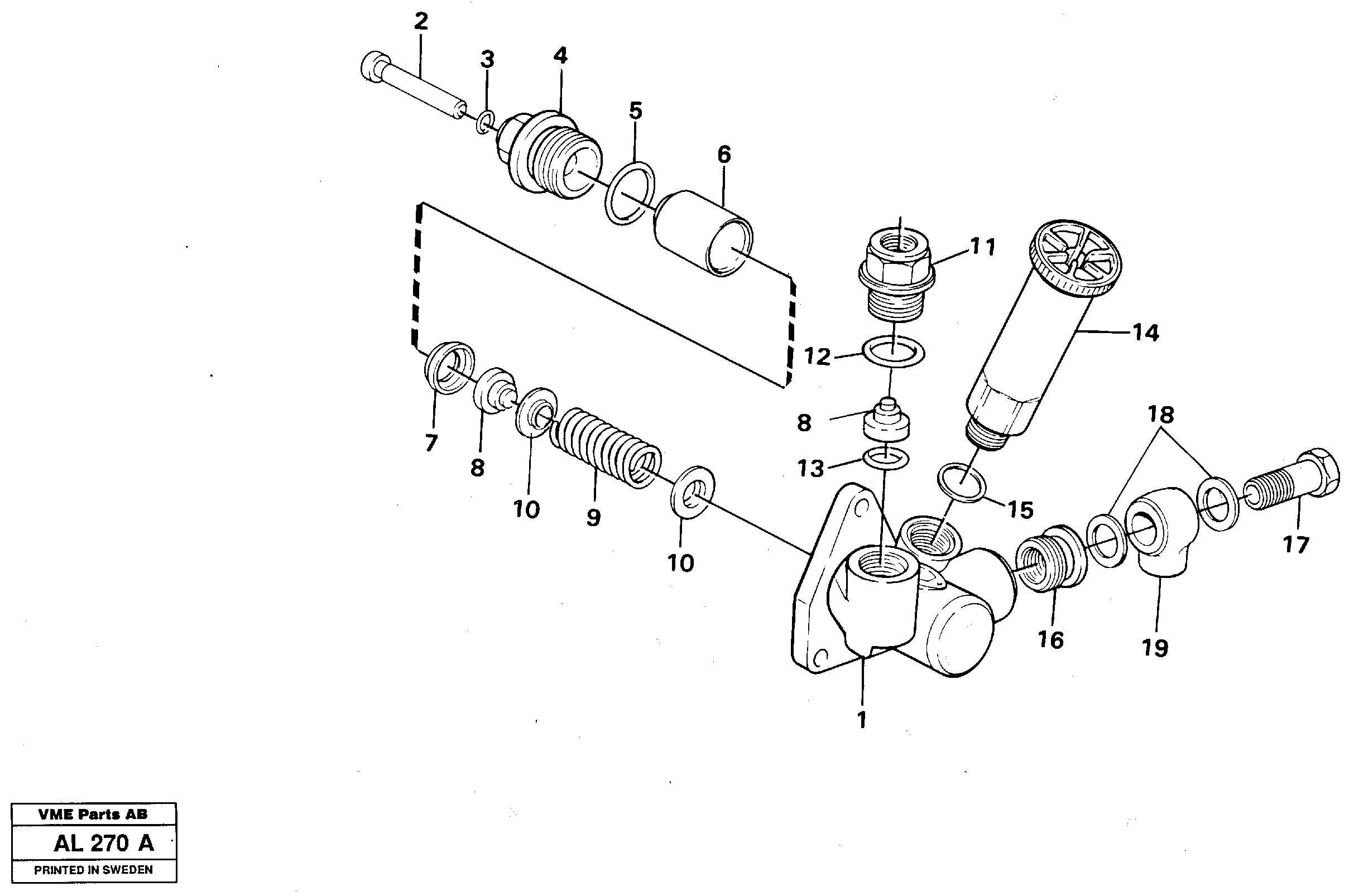 Feed pump  - FD 369 — volvo parts diagram