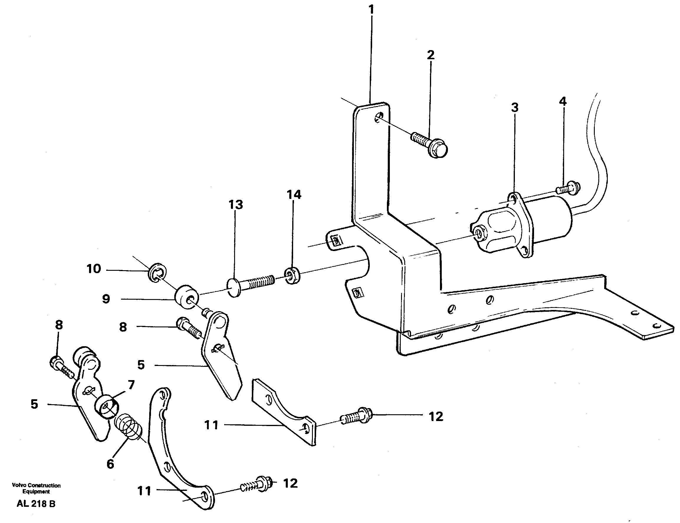 Key turn engine stop — volvo parts diagram