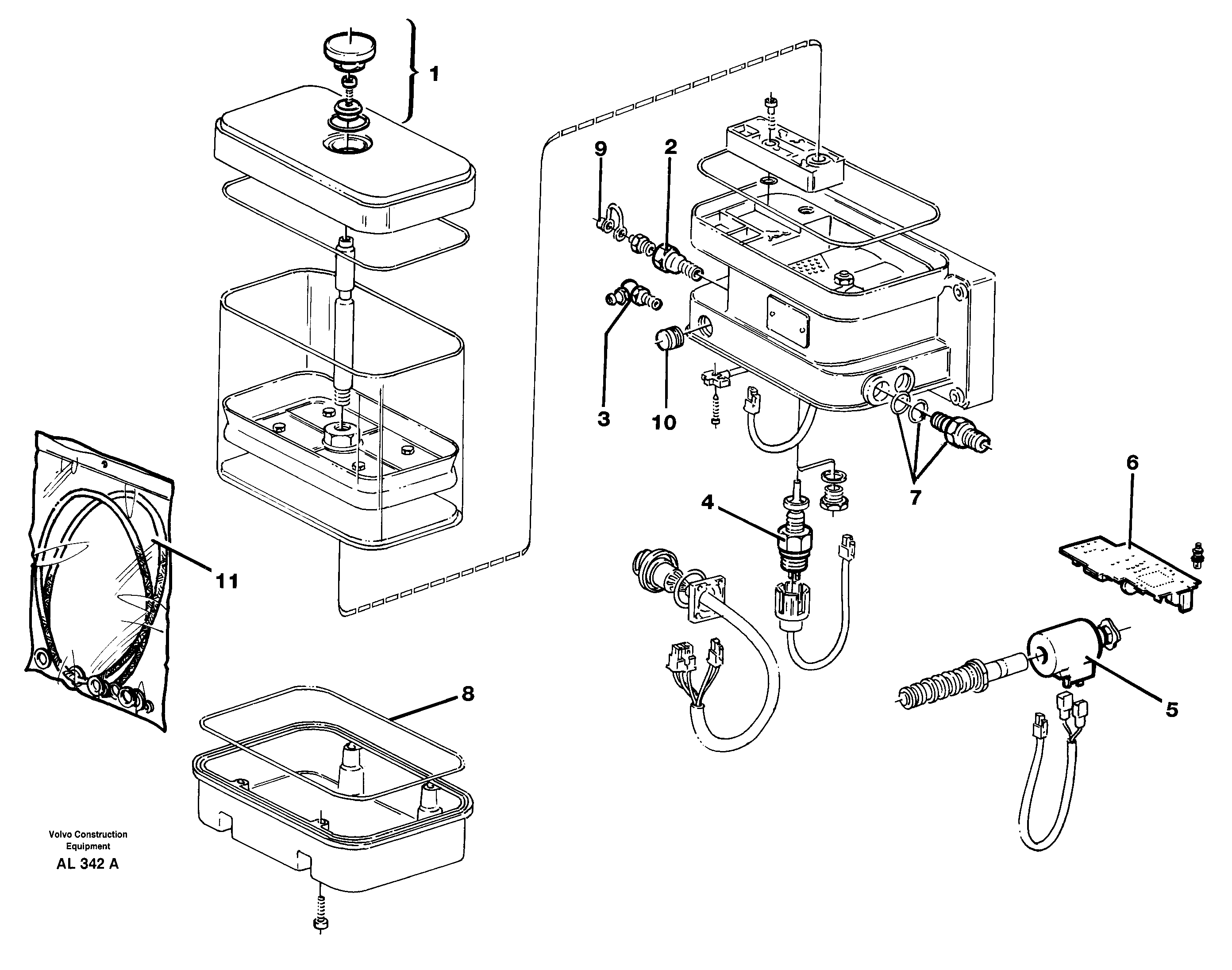 Pump  92754 — volvo parts diagram
